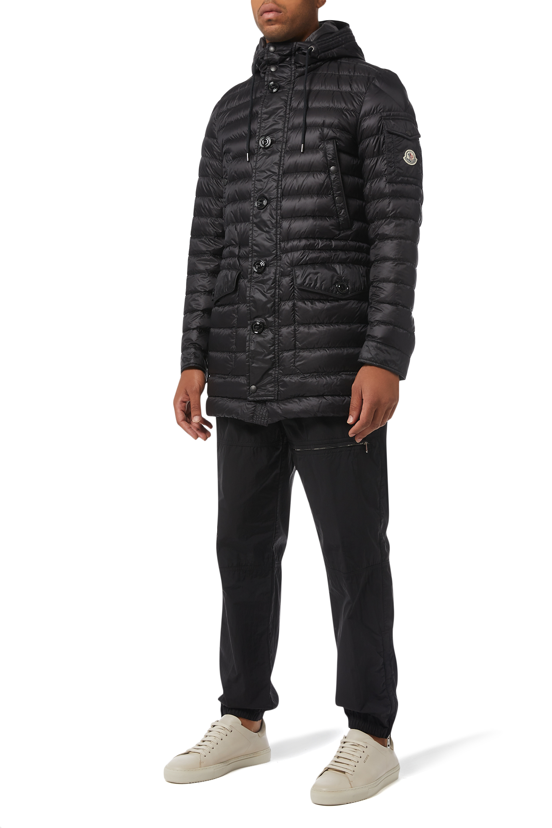 moncler men's puffer jacket with hood