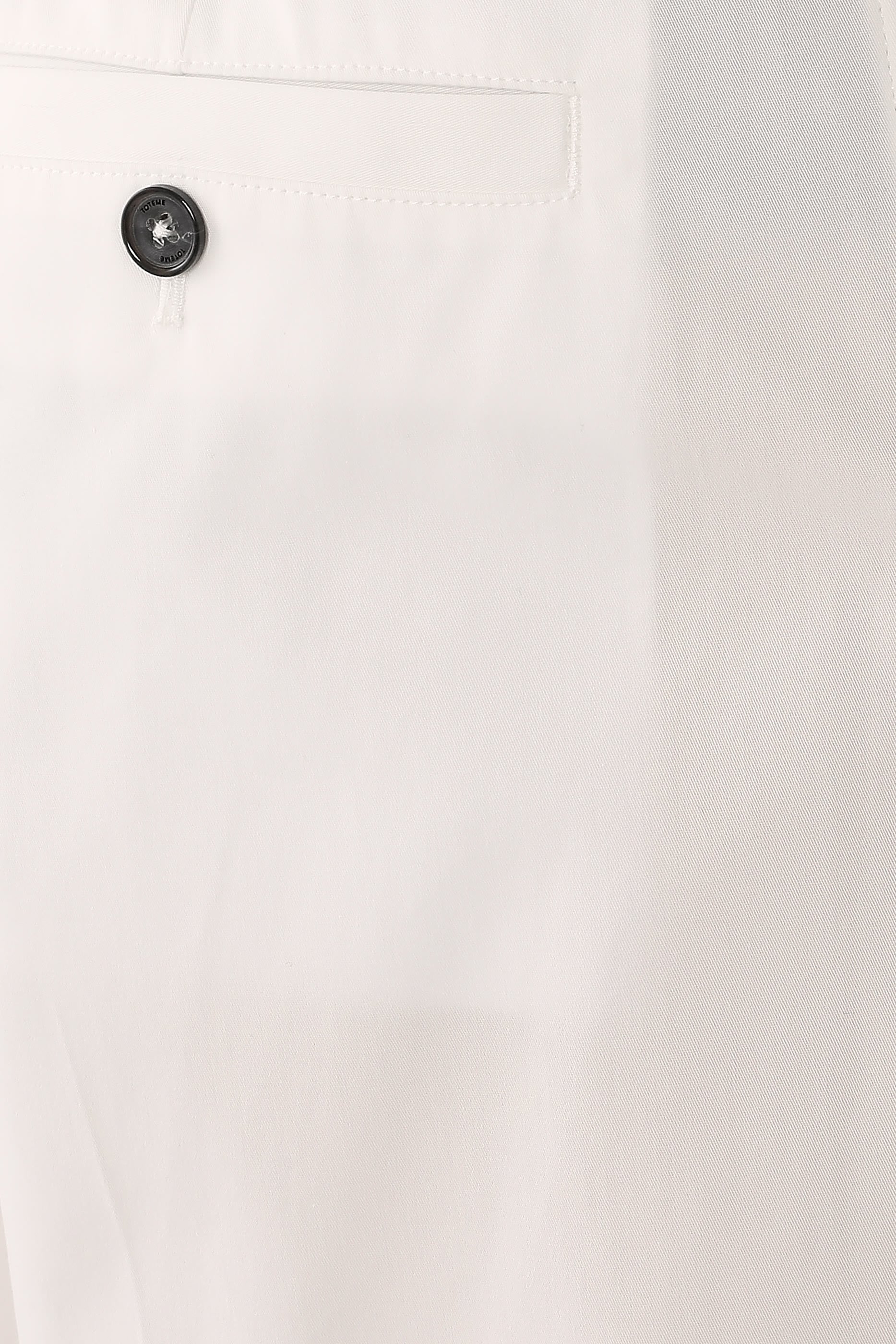 Single Pleat Cotton Trousers