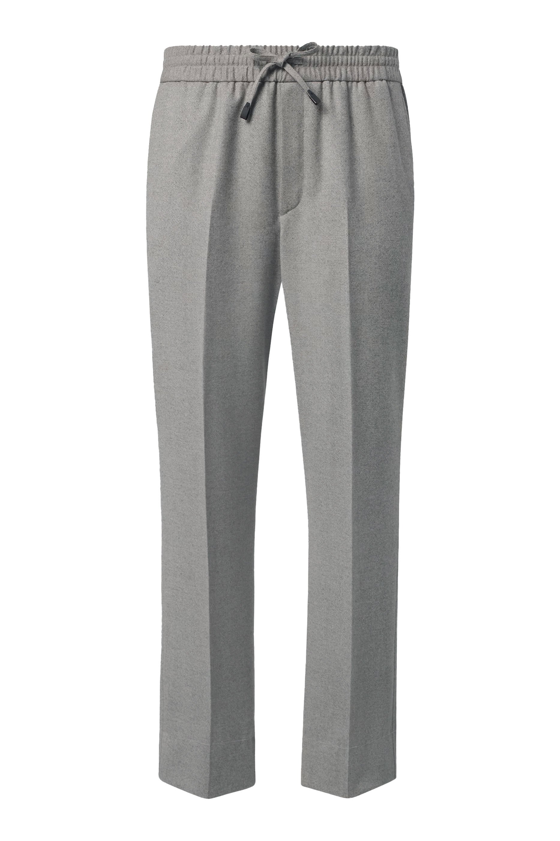 Asolo Wool Flannel Tapered Pants