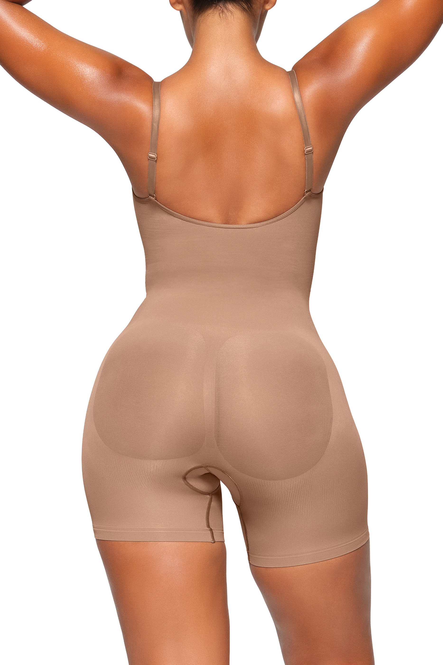  Seamless Sculpt Mid-Thigh Bodysuit 