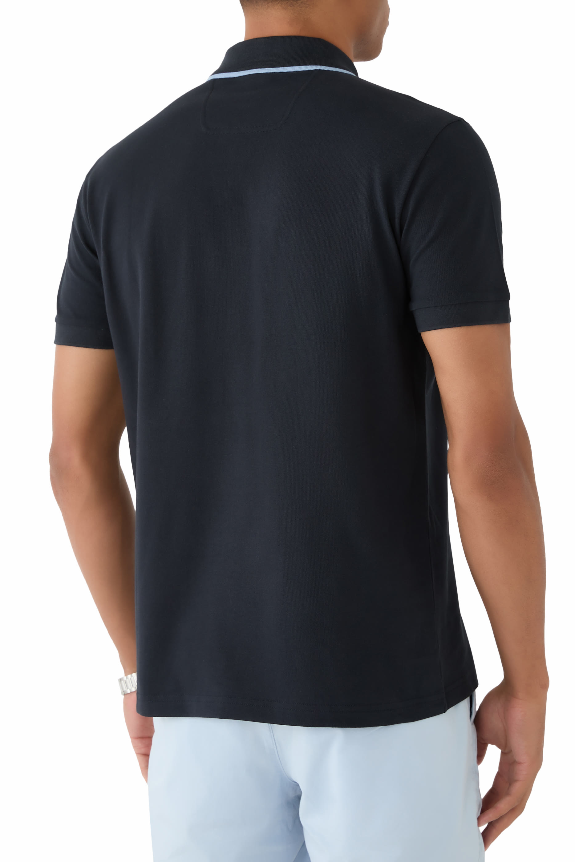 Stretch-Cotton Polo Shirt