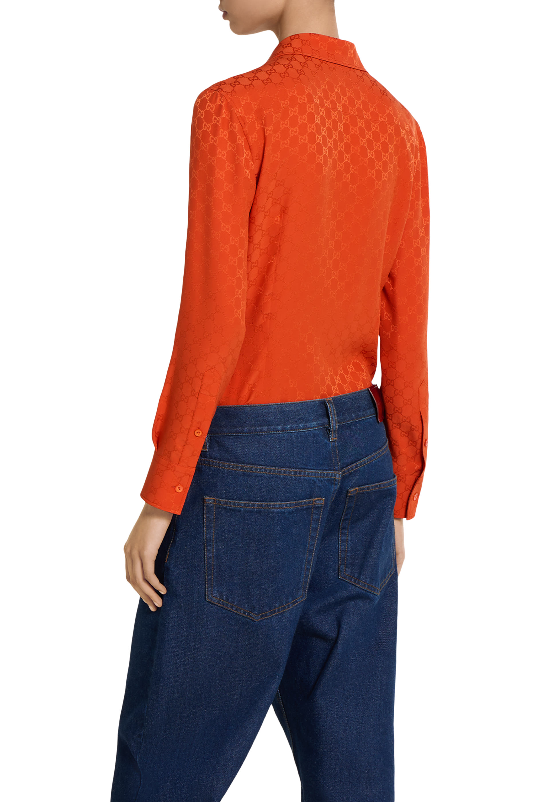 GG Silk Jacquard Shirt