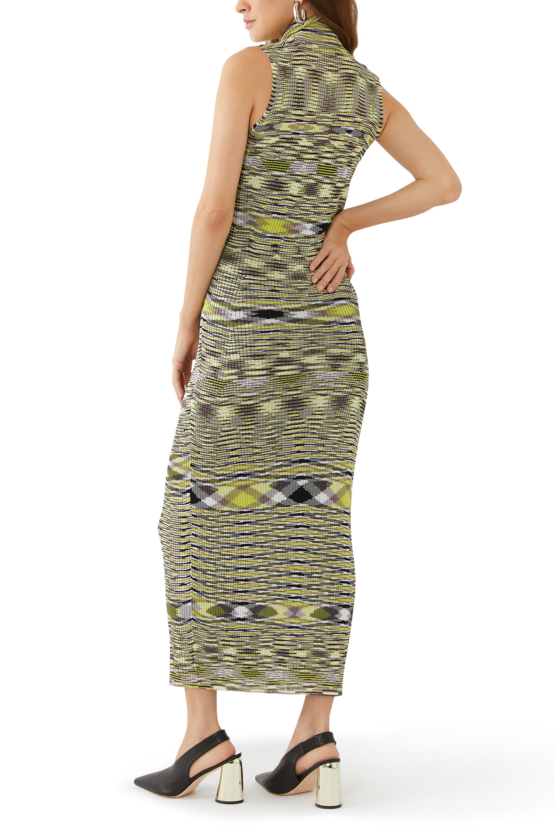 Toro 90 Block Heel Slingback Pumps