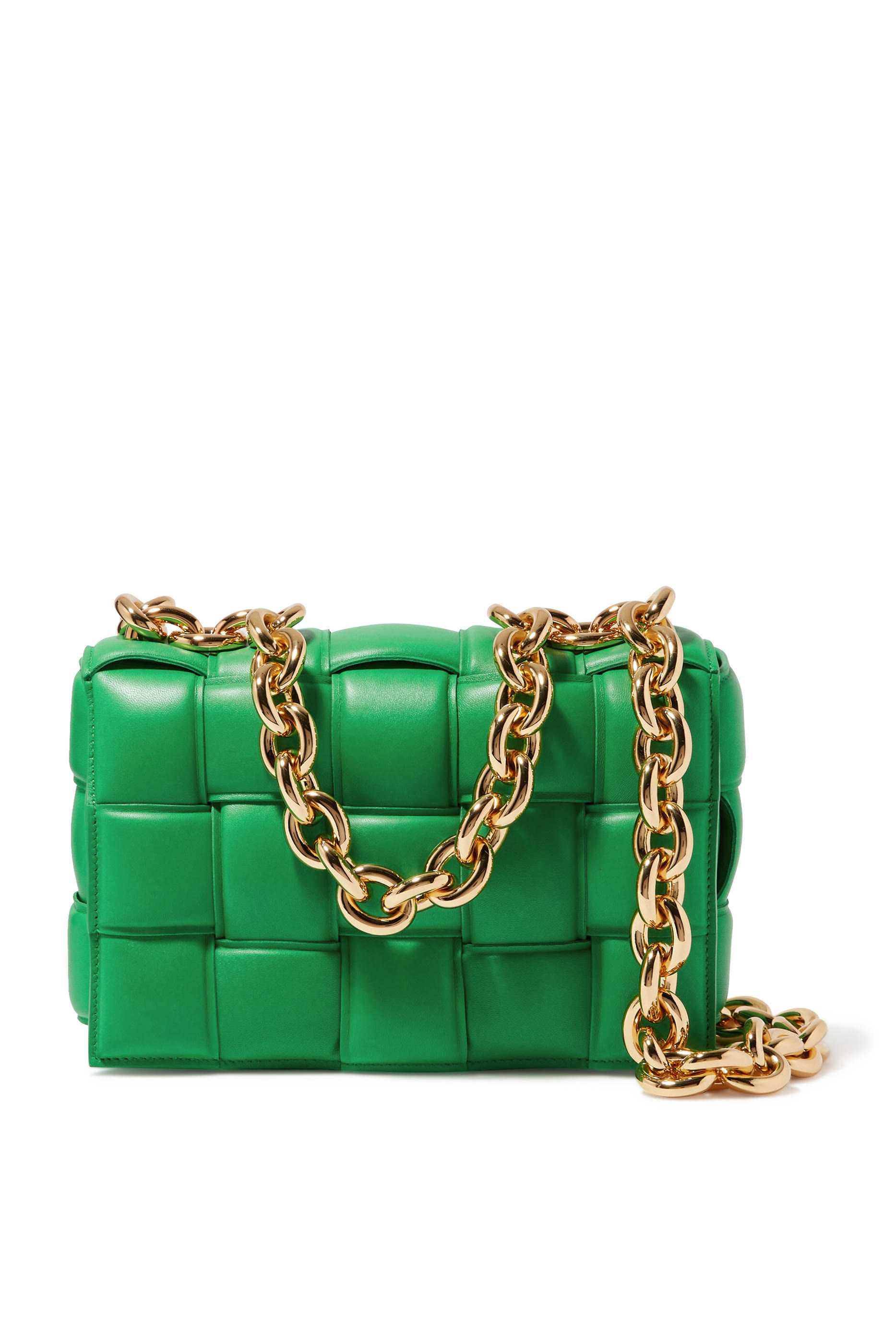 Chain Cassette Crossbody Bag