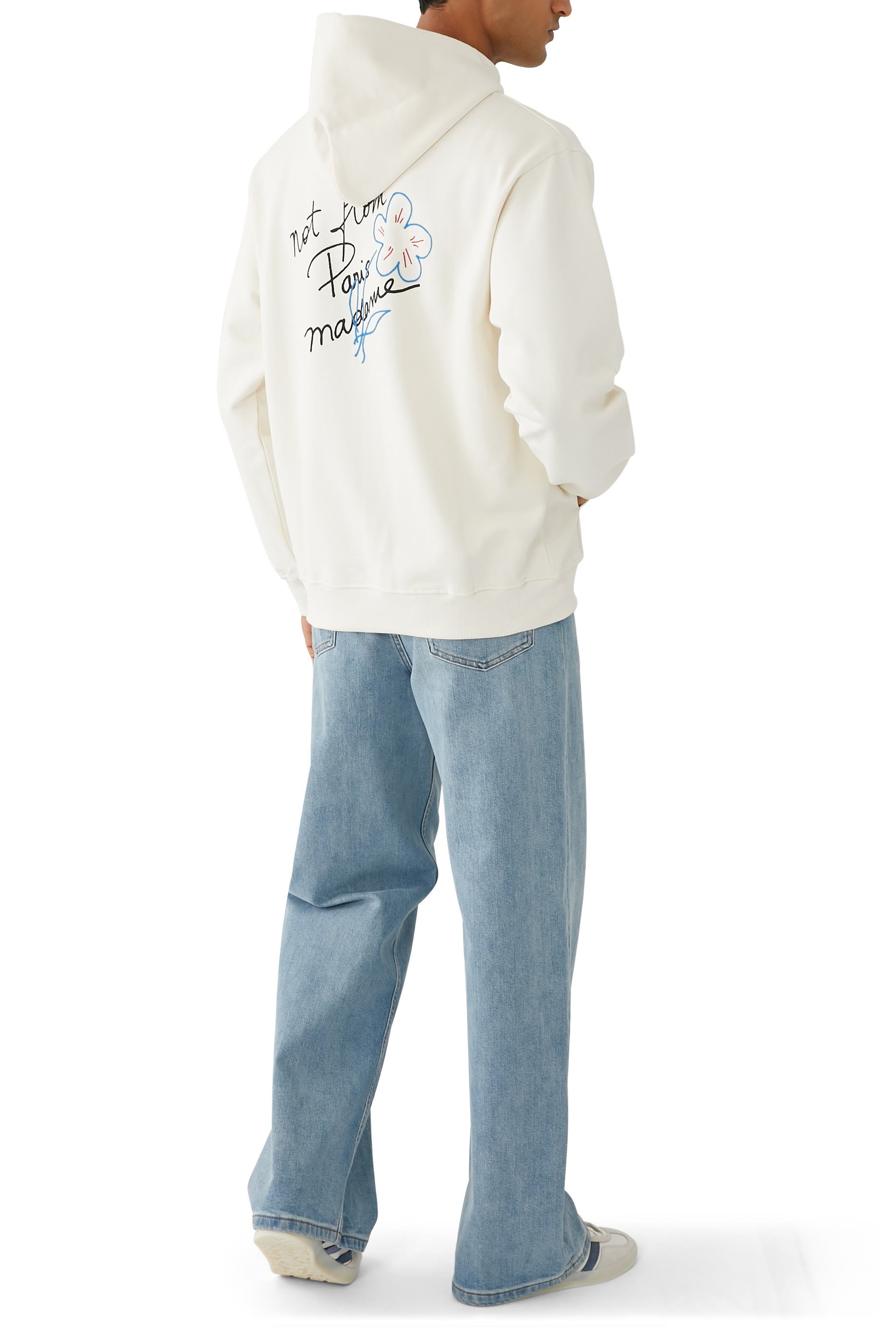 Le Hoodie Slogan Esquisse Sweatshirt