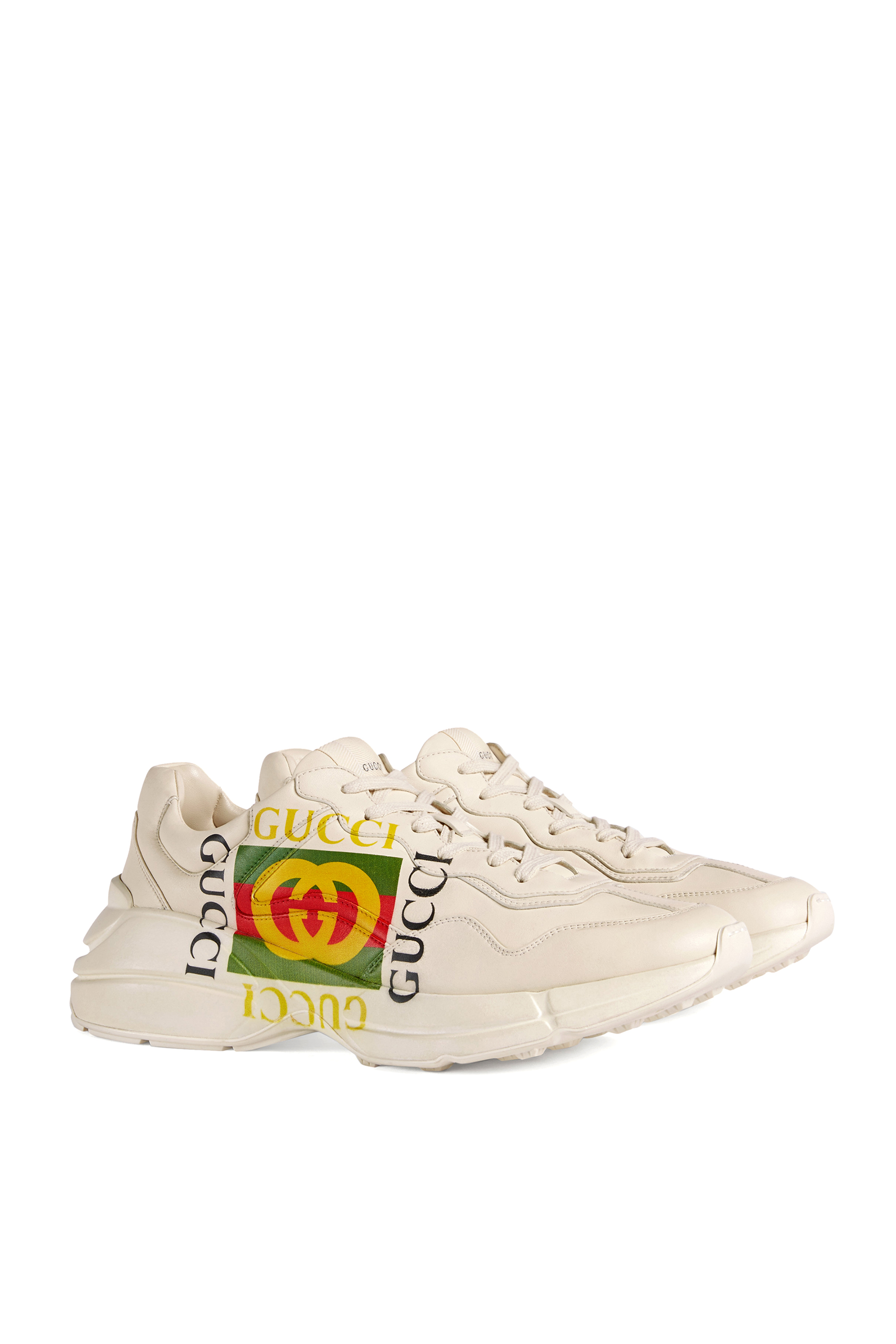 Rhyton Gucci Logo Sneakers