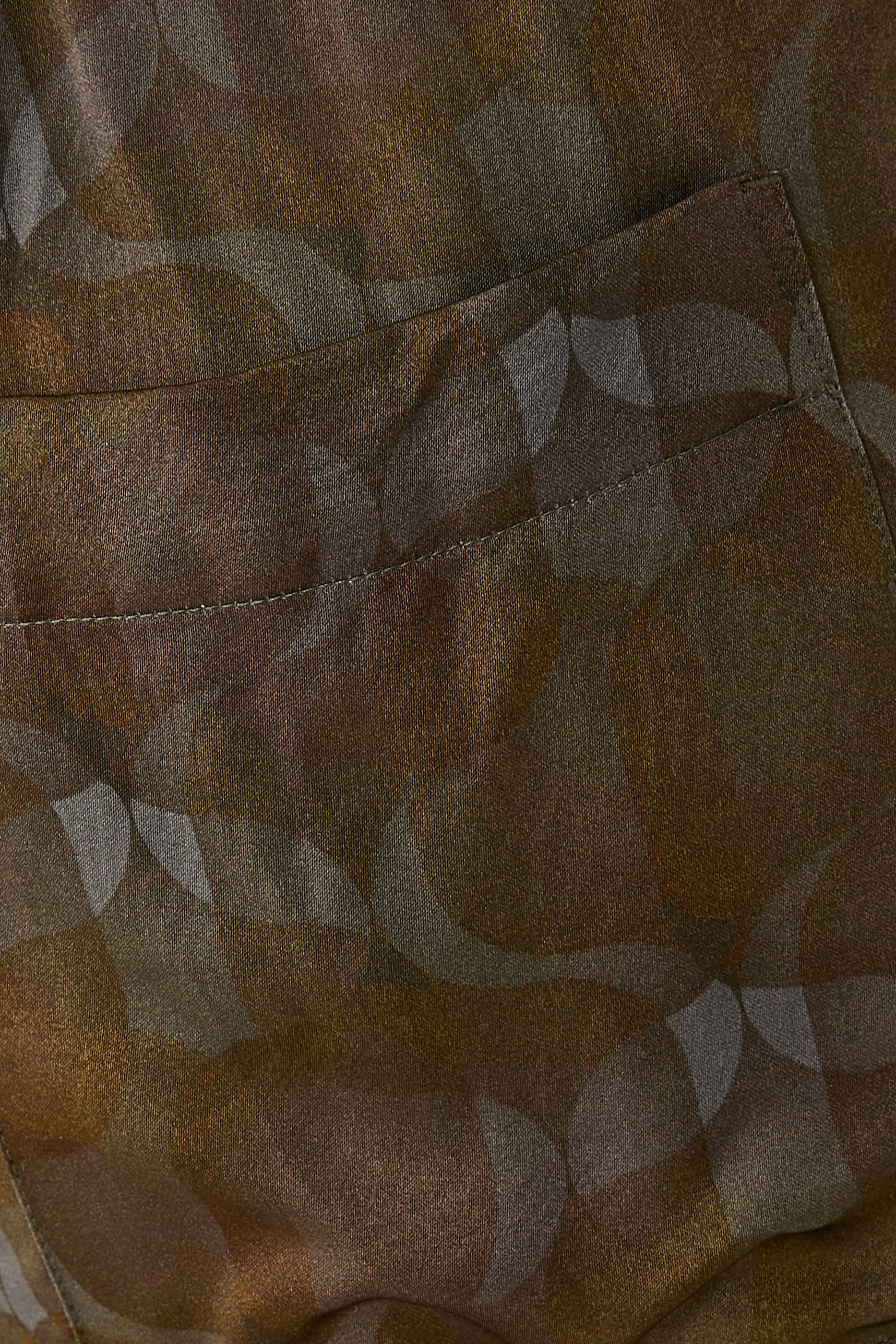 Loose Patterned Shorts