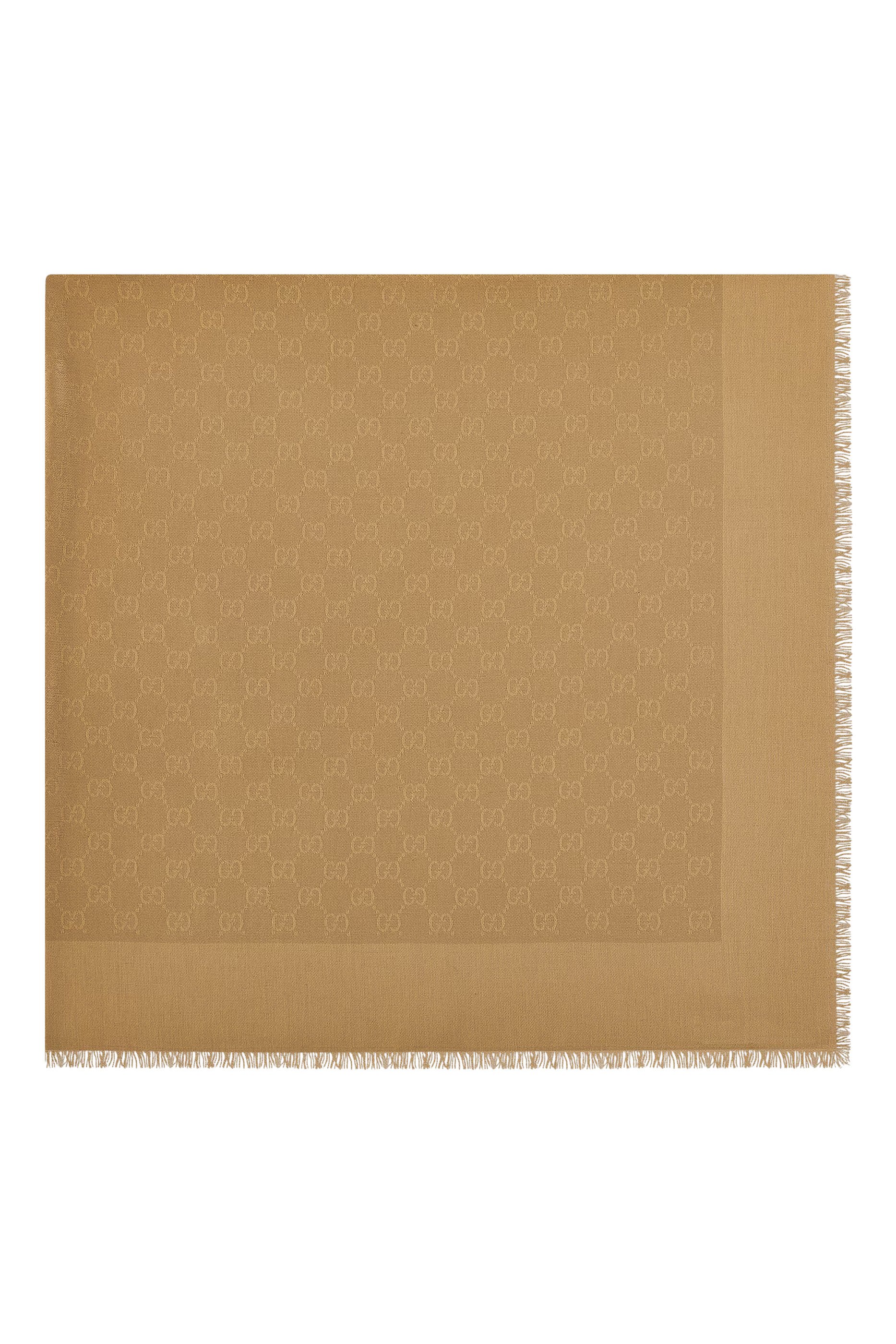 GG Cotton Silk Jacquard Shawl