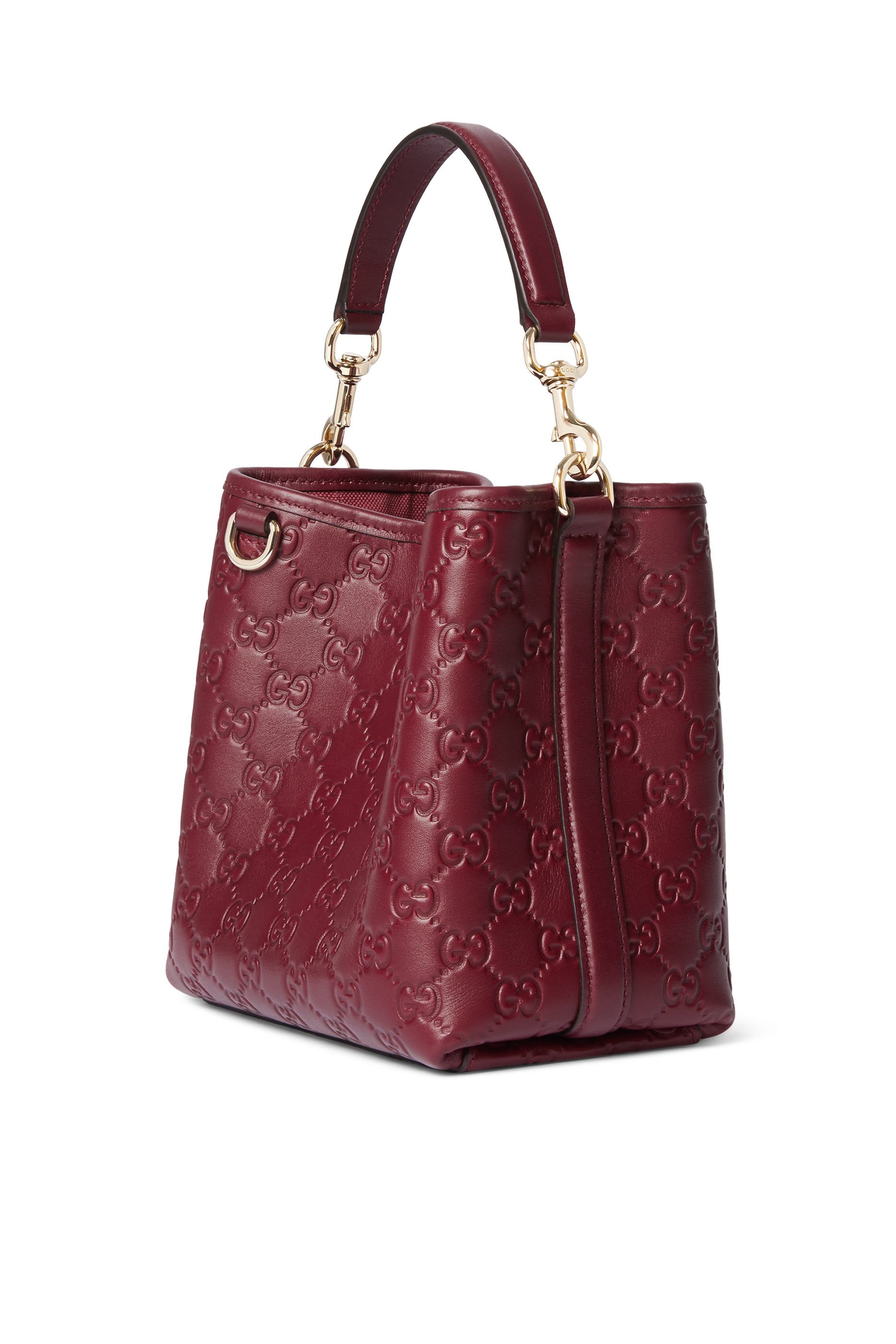 GG Emblem Small Bucket Bag