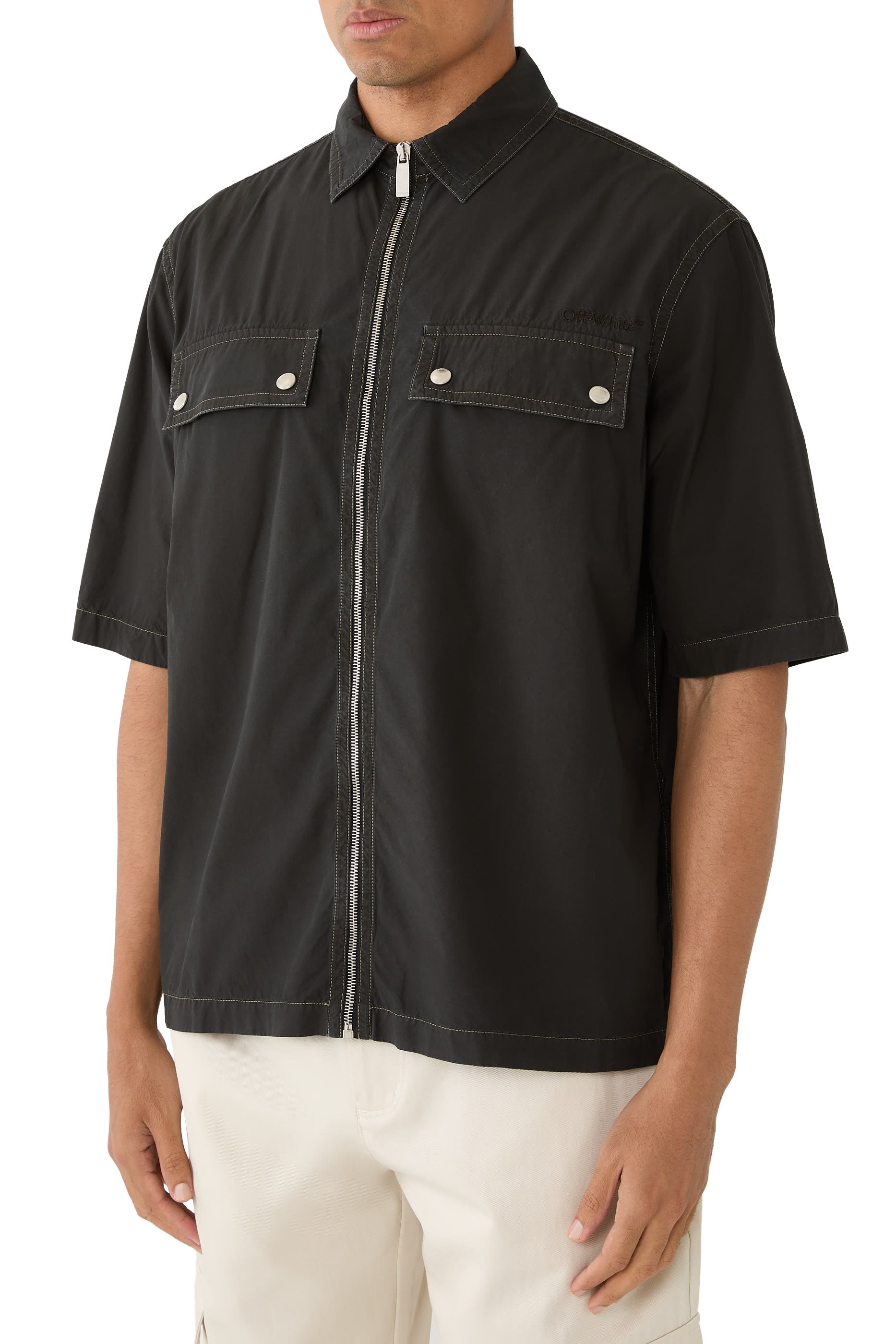 Arrow Zip Bowling Shirt