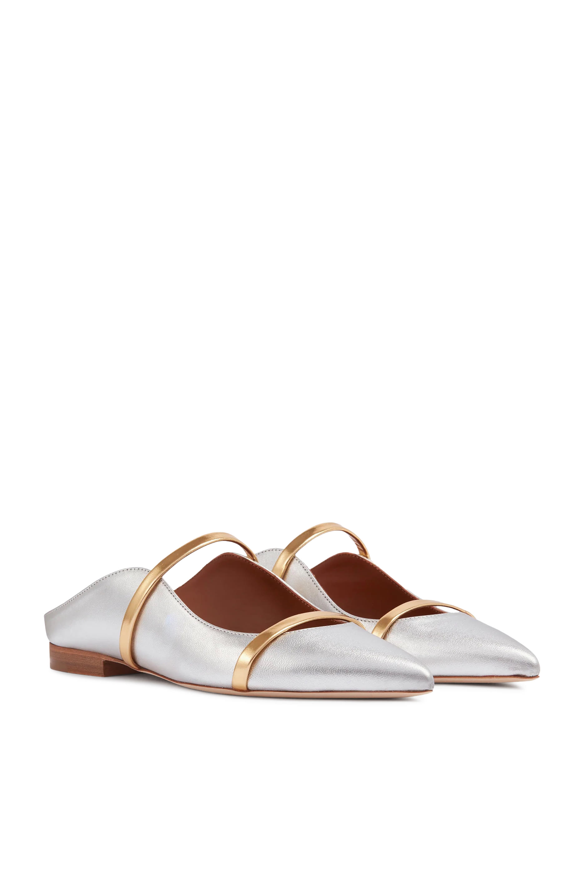 Maureen Leather Flat Mules