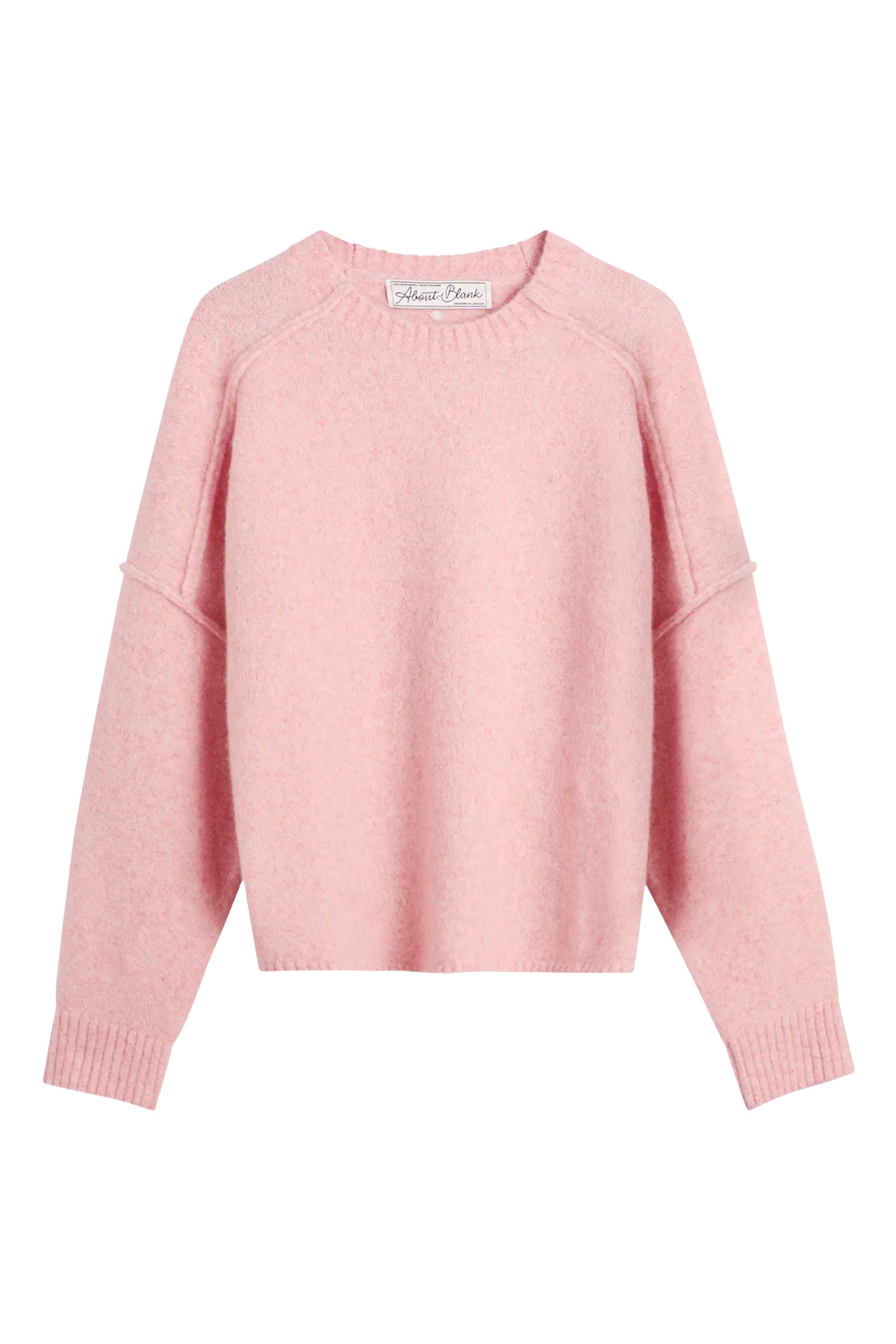 Exposed Mock Neck Jumper 