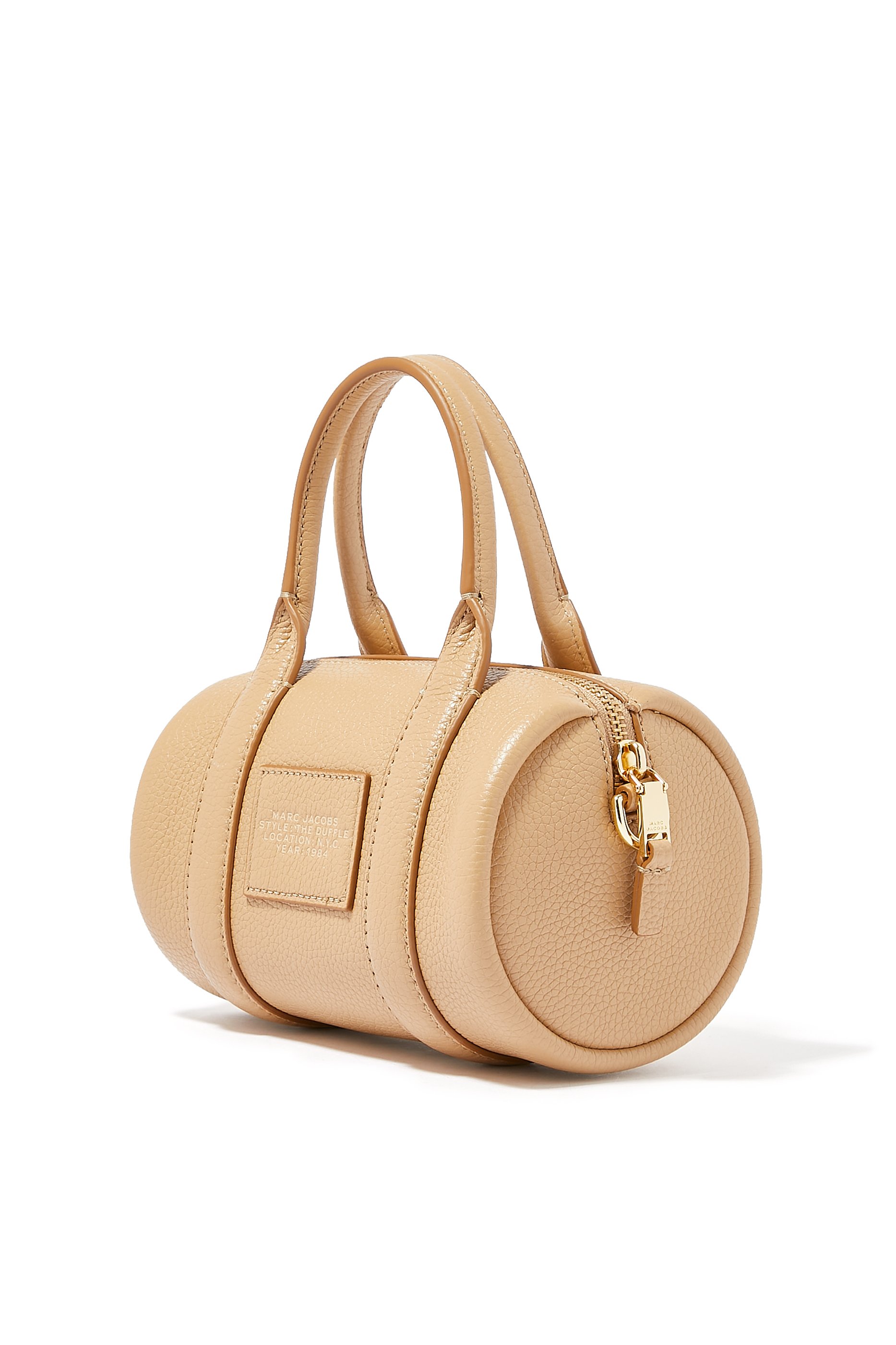 Leather Mini Duffle Bag