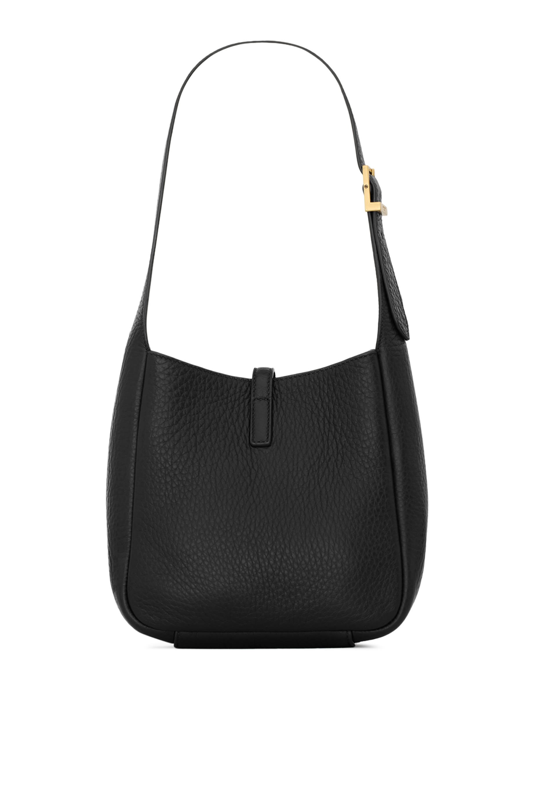 Le 5 &Agrave; 7 Supple Baby Bag In Grained Leather 