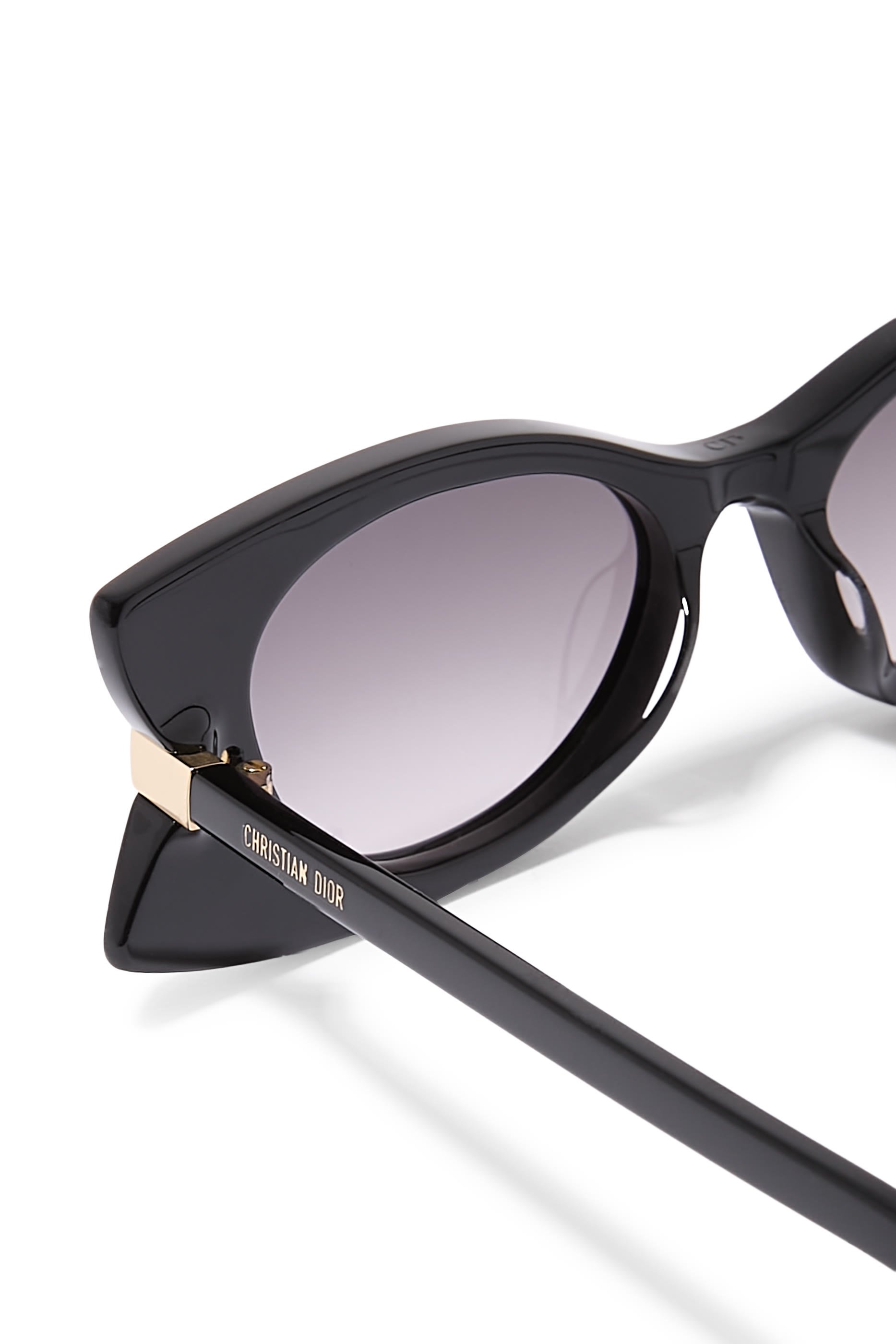 DiorButterfly S2I Transparent Rectangular Sunglasses 