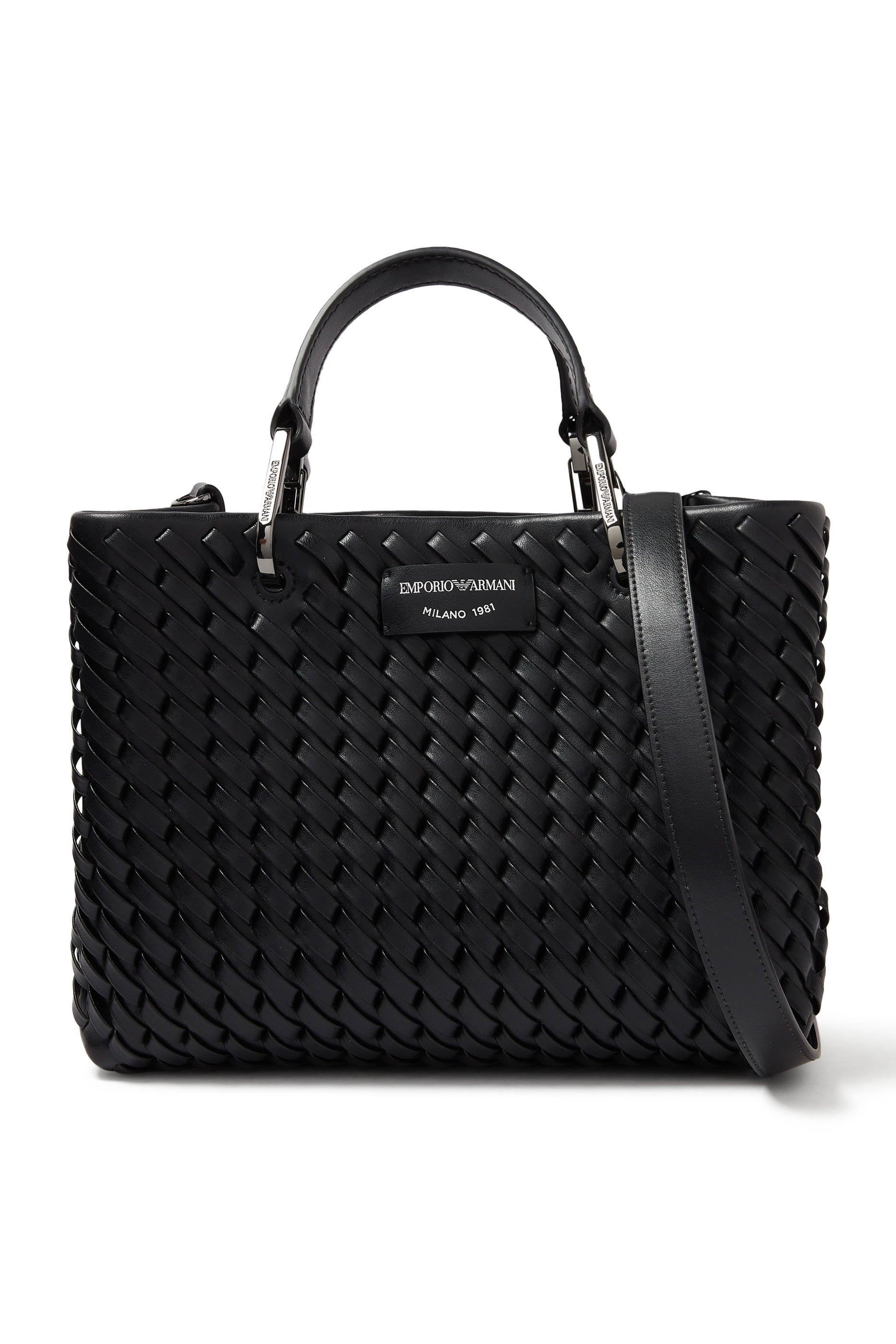 My EA Intertwined Shopper Bag