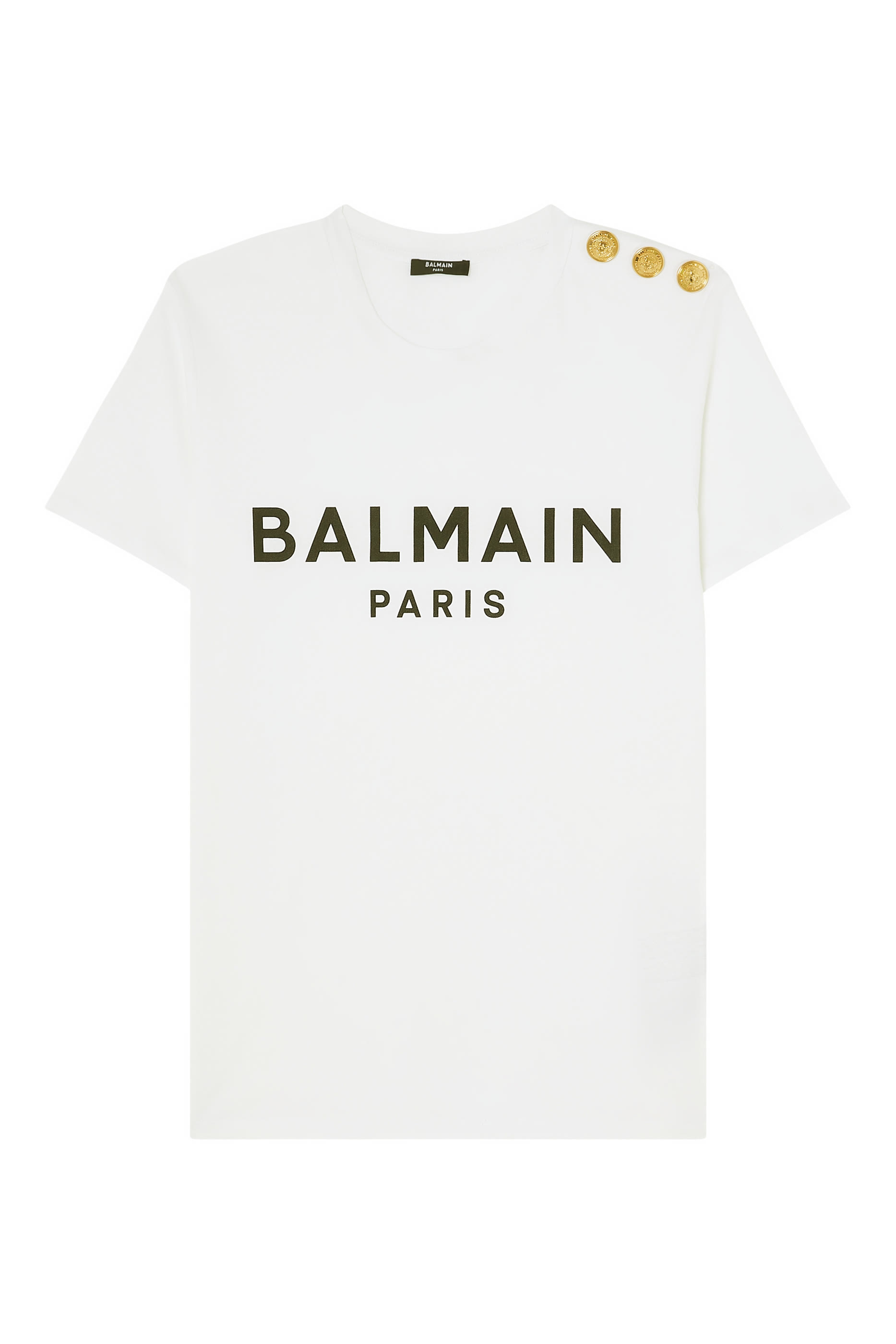 Three Button Logo T-Shirt