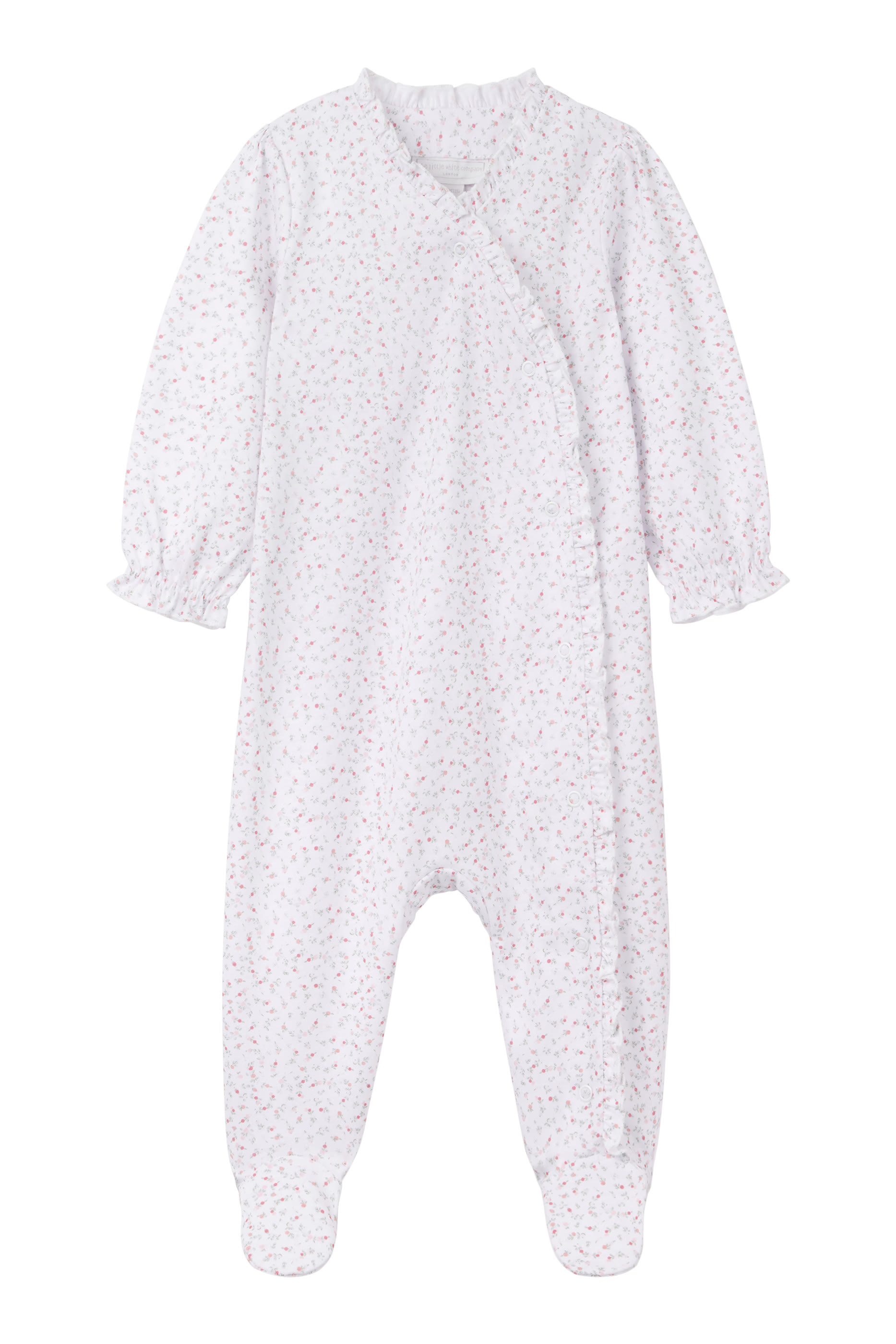 Kids Spring Berries Frill Wrap Sleepsuit