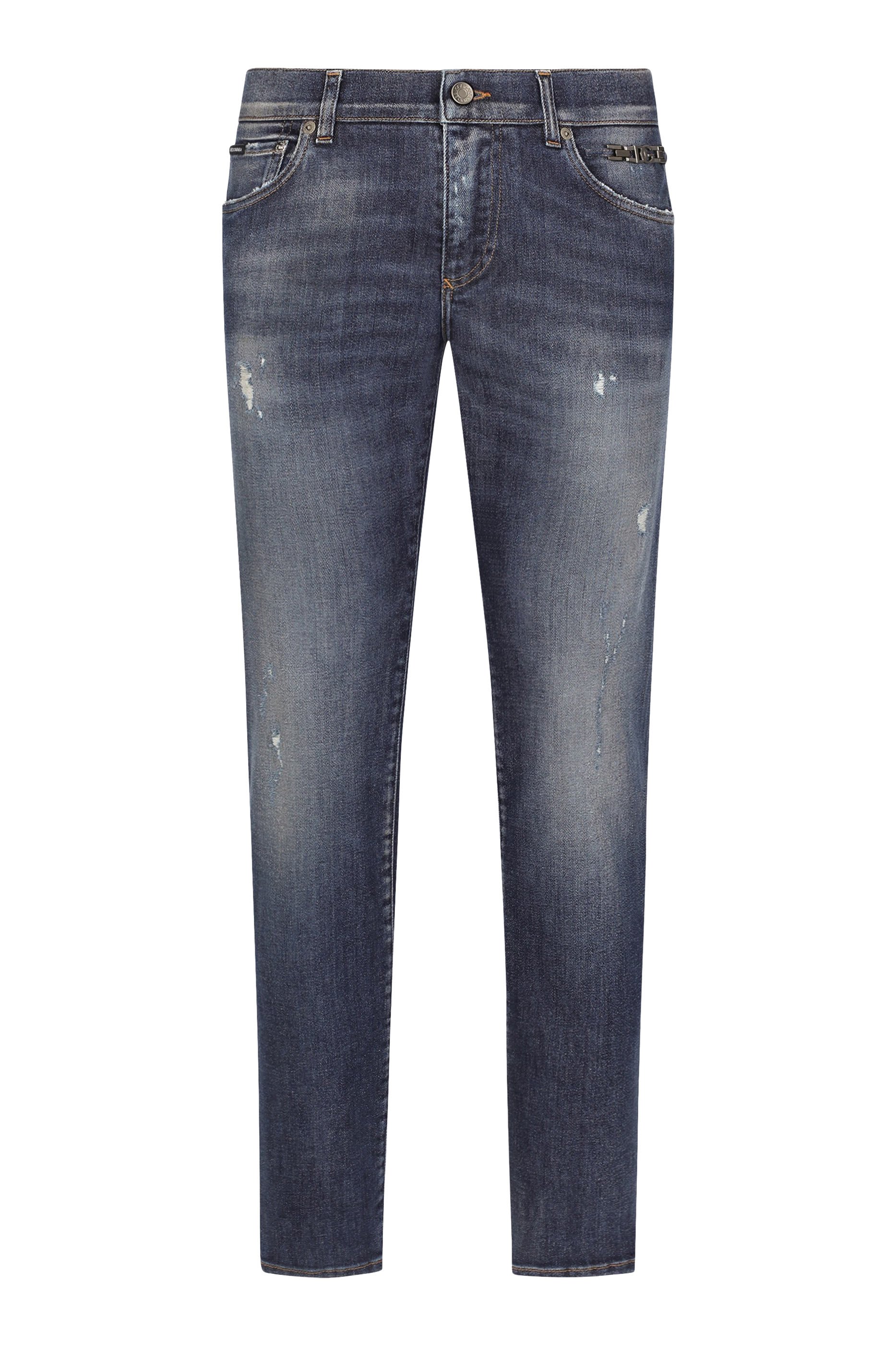 Slim-Fit Stretch Denim Jeans