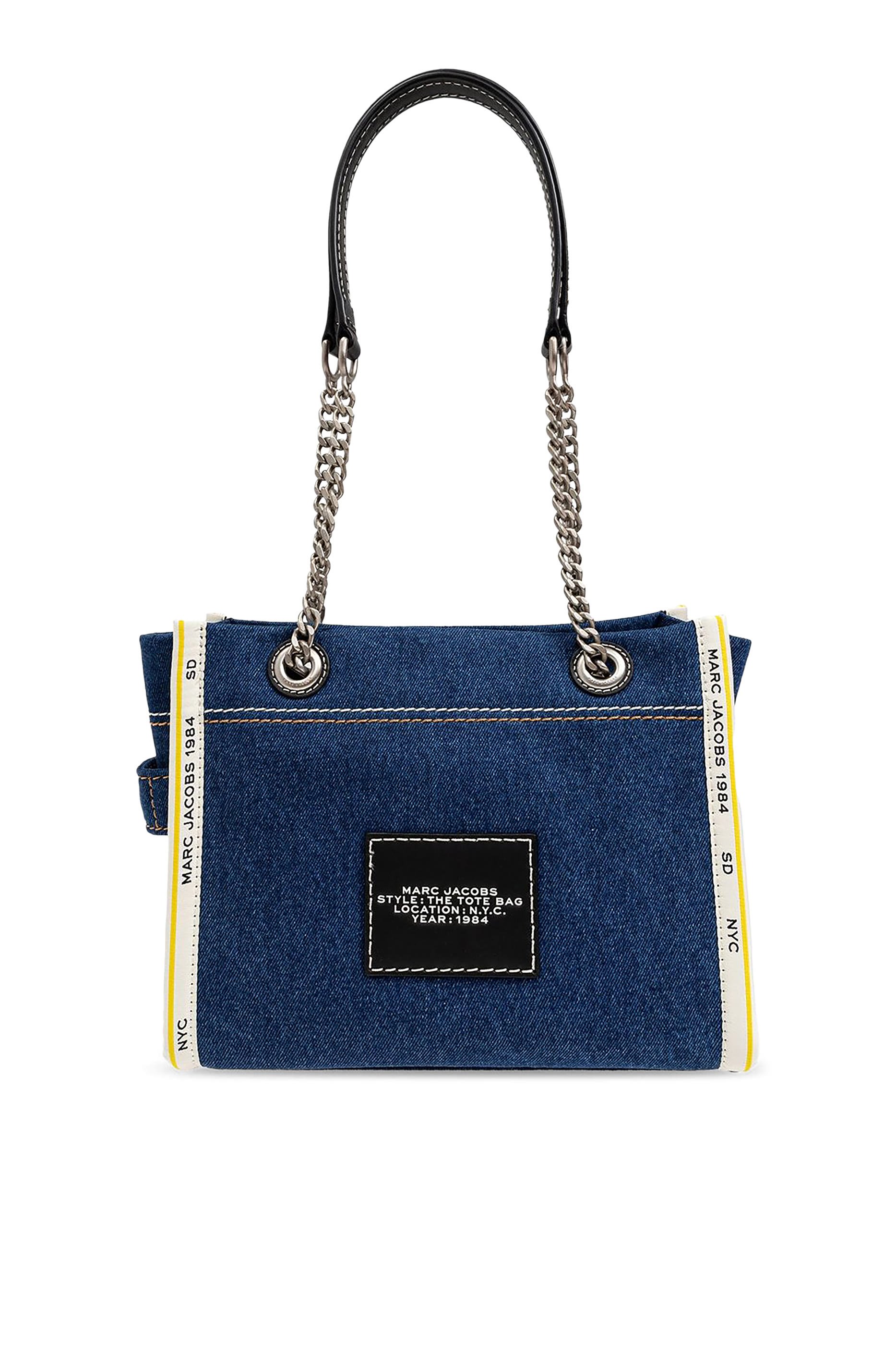 The Denim Chain Small Tote Bag