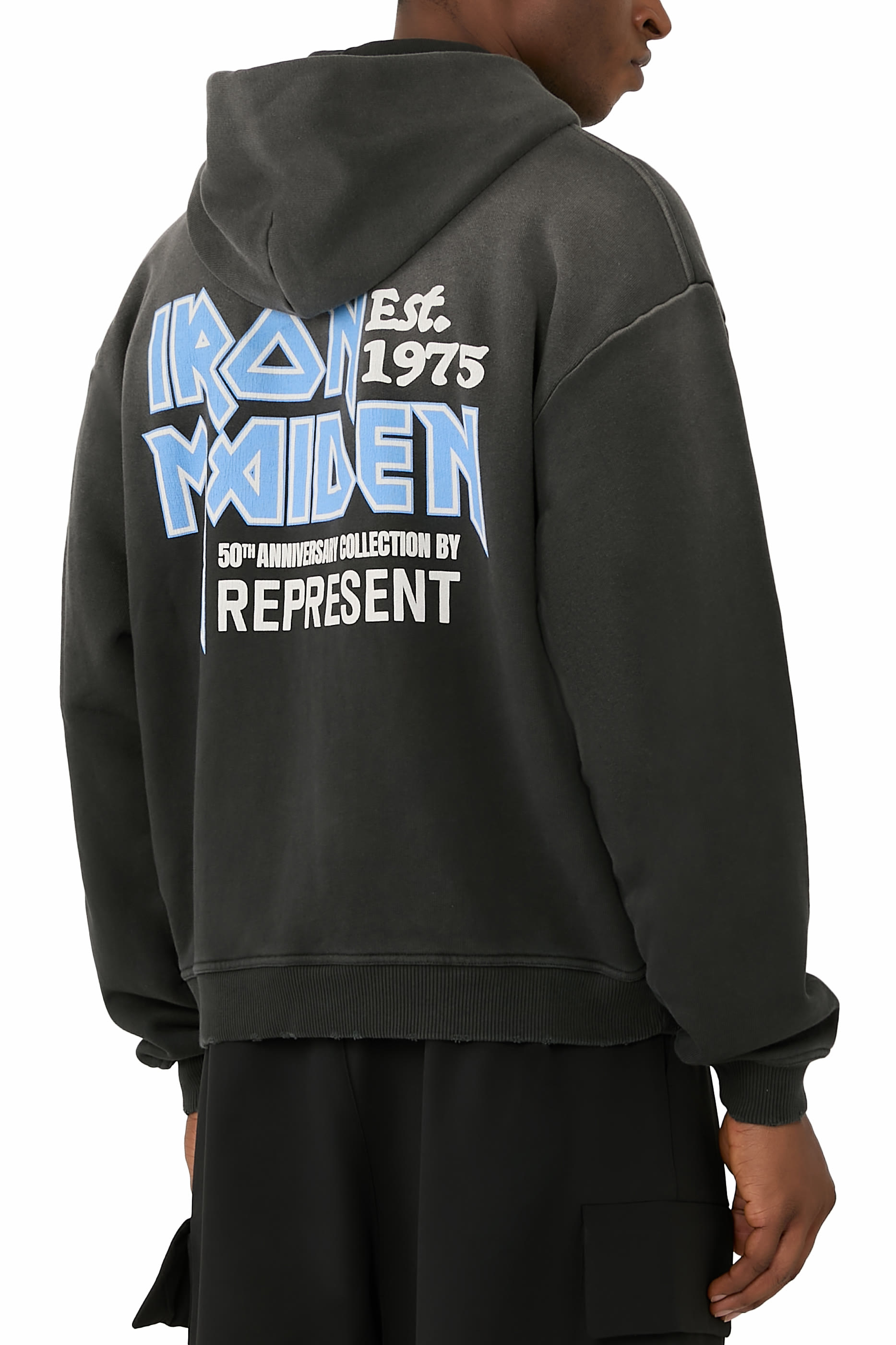  X Iron Maiden Anniversary Zip Through Hoodie