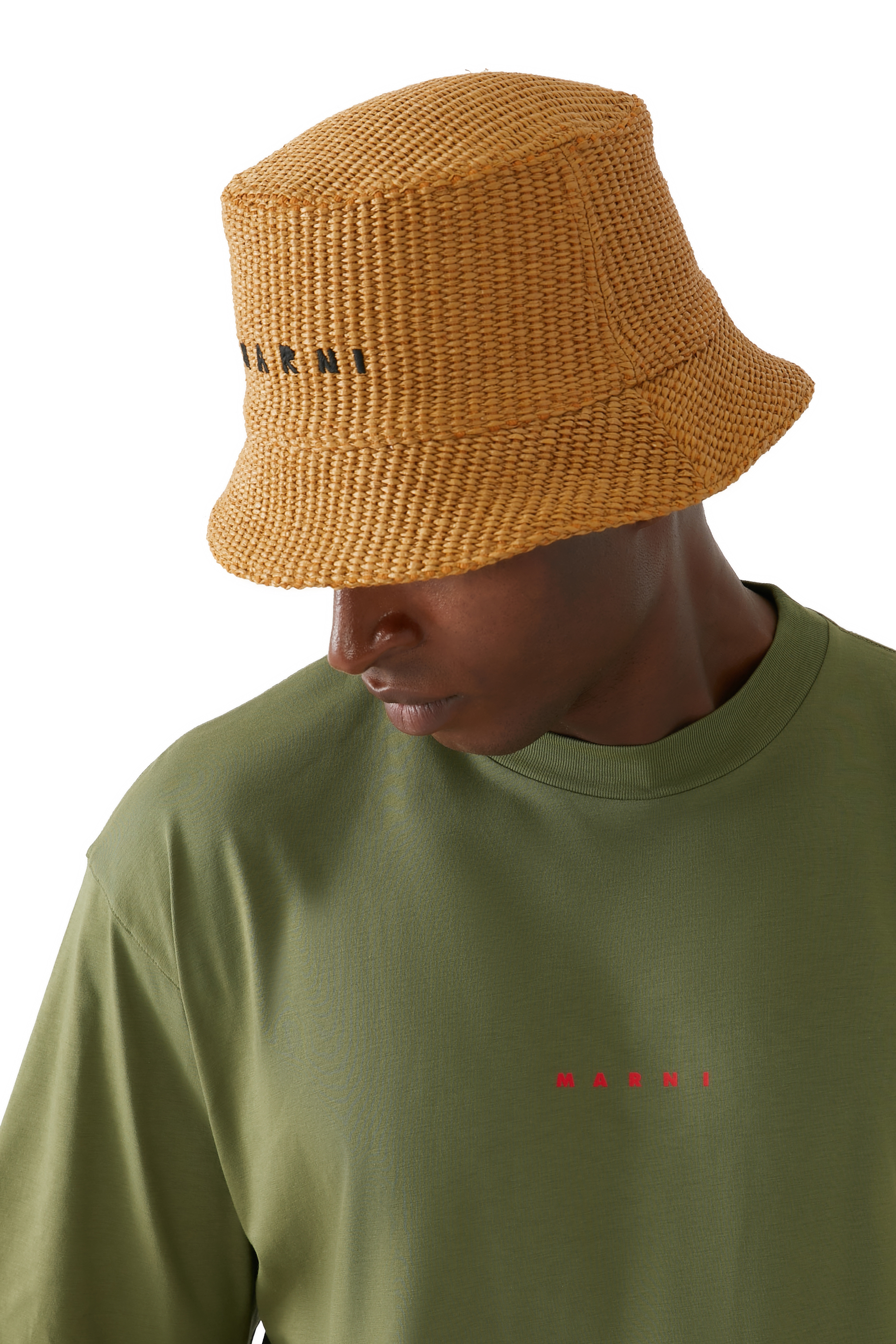 Rafia Logo Bucket Hat