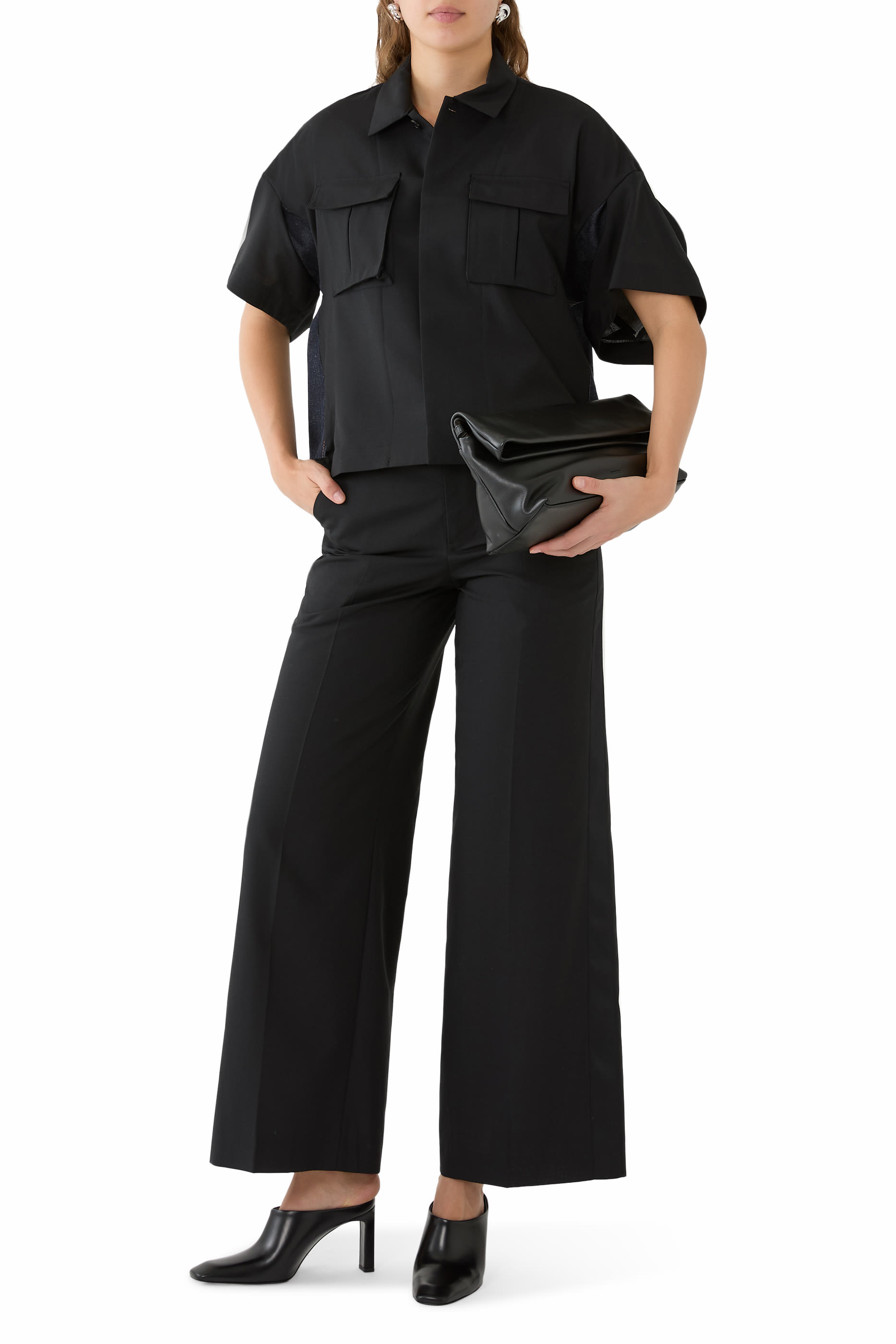 Suiting x Denim Shirt 