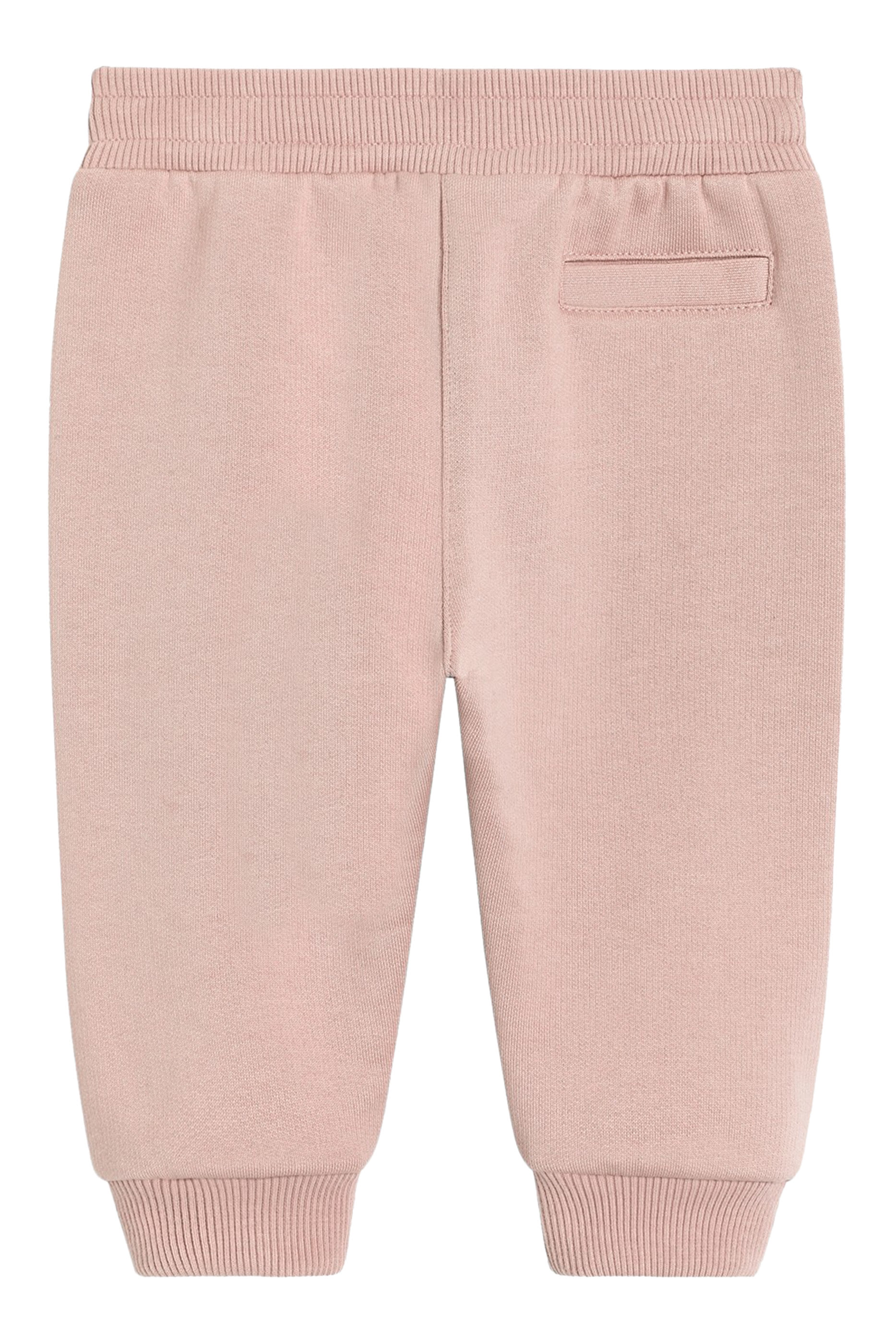 Kids Logo Leopard Heart Patch Fleece Trousers