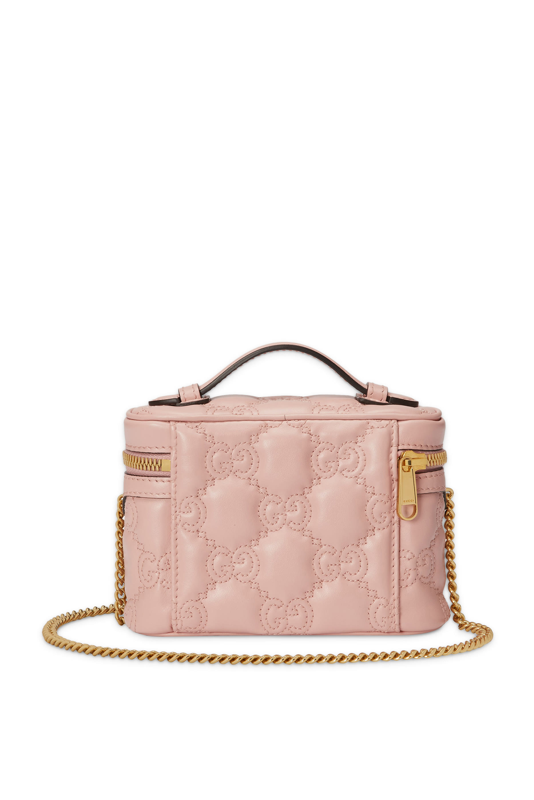 GG Matelass&eacute; Top Handle Mini Bag