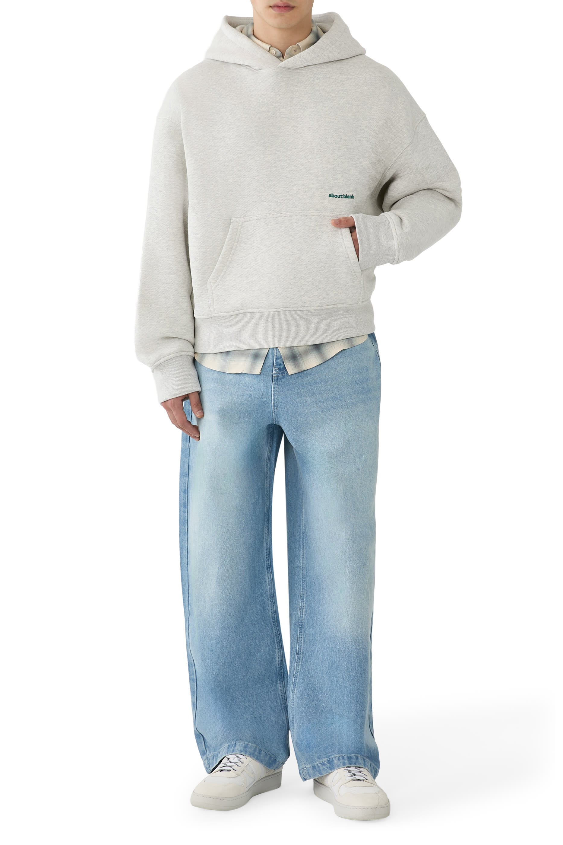 Wide Leg Denim Jeans