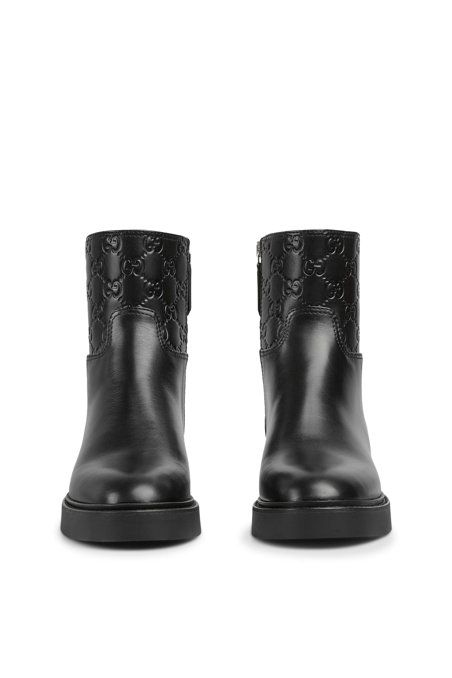 Slim Horsebit Ankle Boots