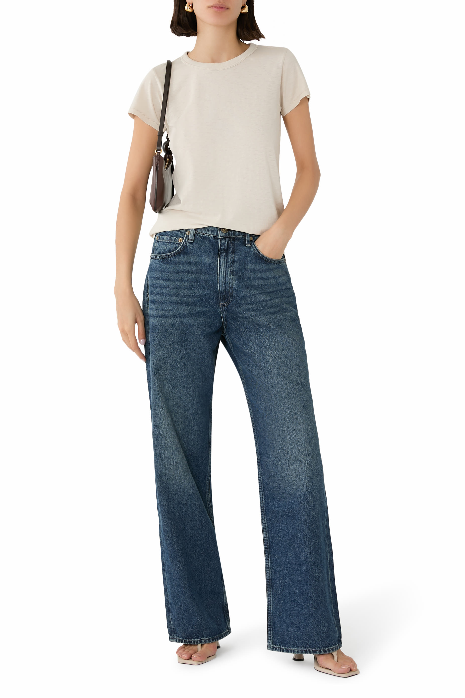 Shea Relaxed Straight Jeans