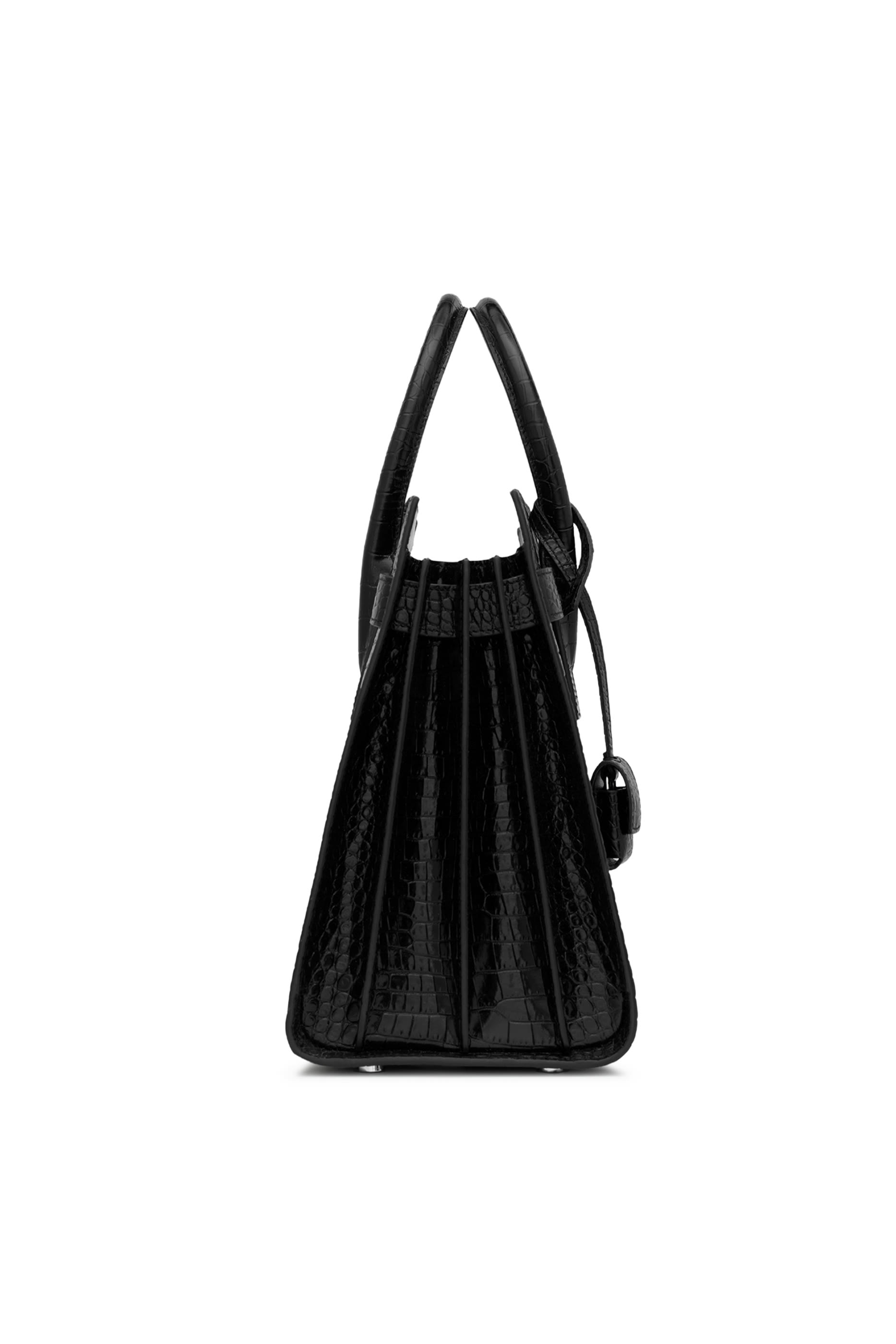 Sac de Jour Small Bag in Crocodile Embossed Leather
