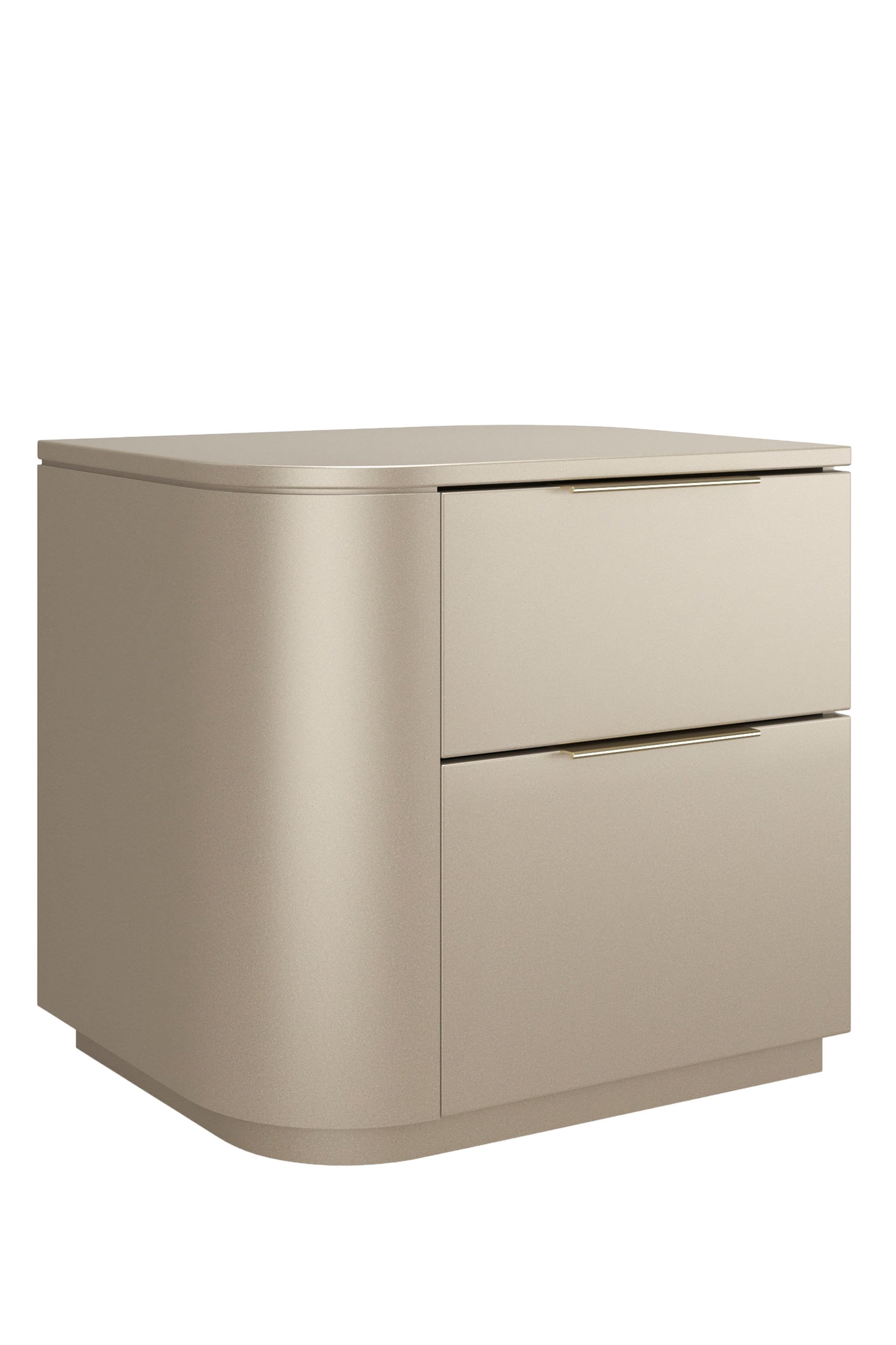 Oblique Bedside Table