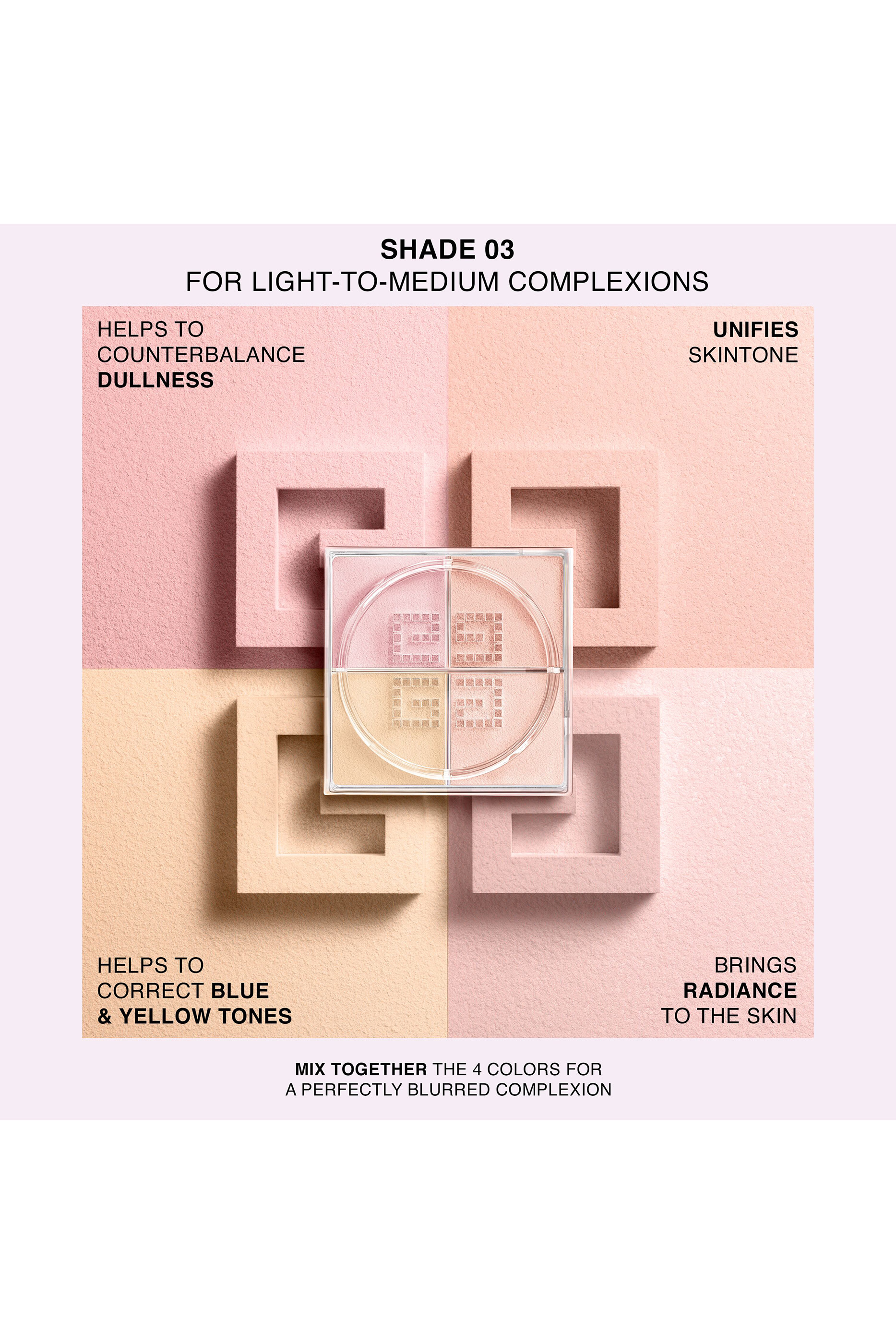 Mini Prisme Libre 4-Color Loose Powder