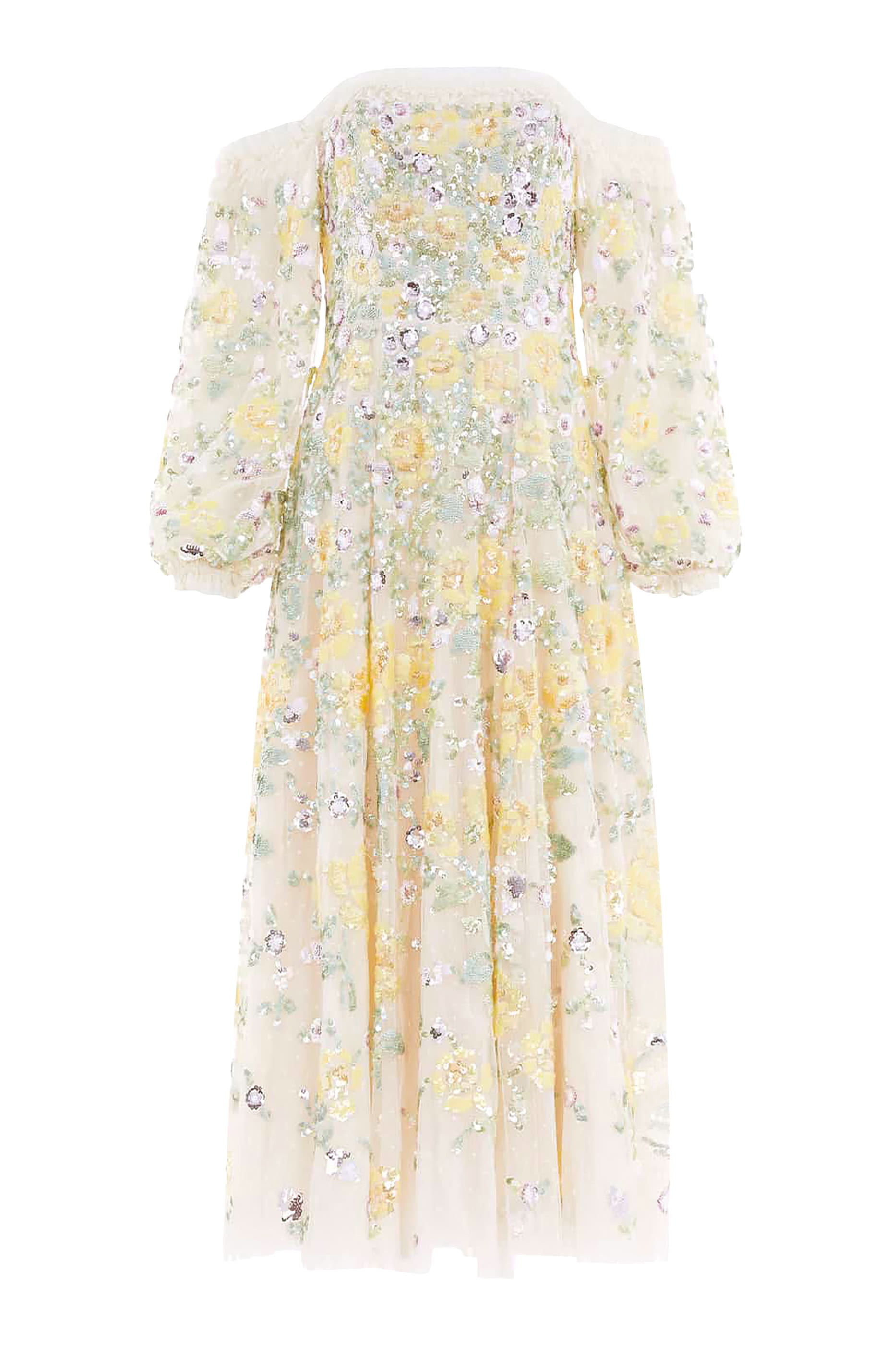 Elina Rose Off-Shoulder Ballerina Dress