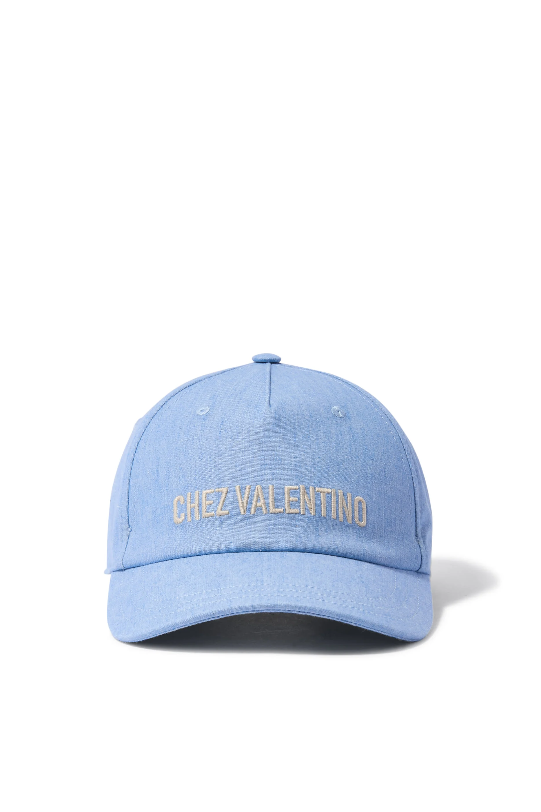 Chez Valentino Denim Baseball Cap