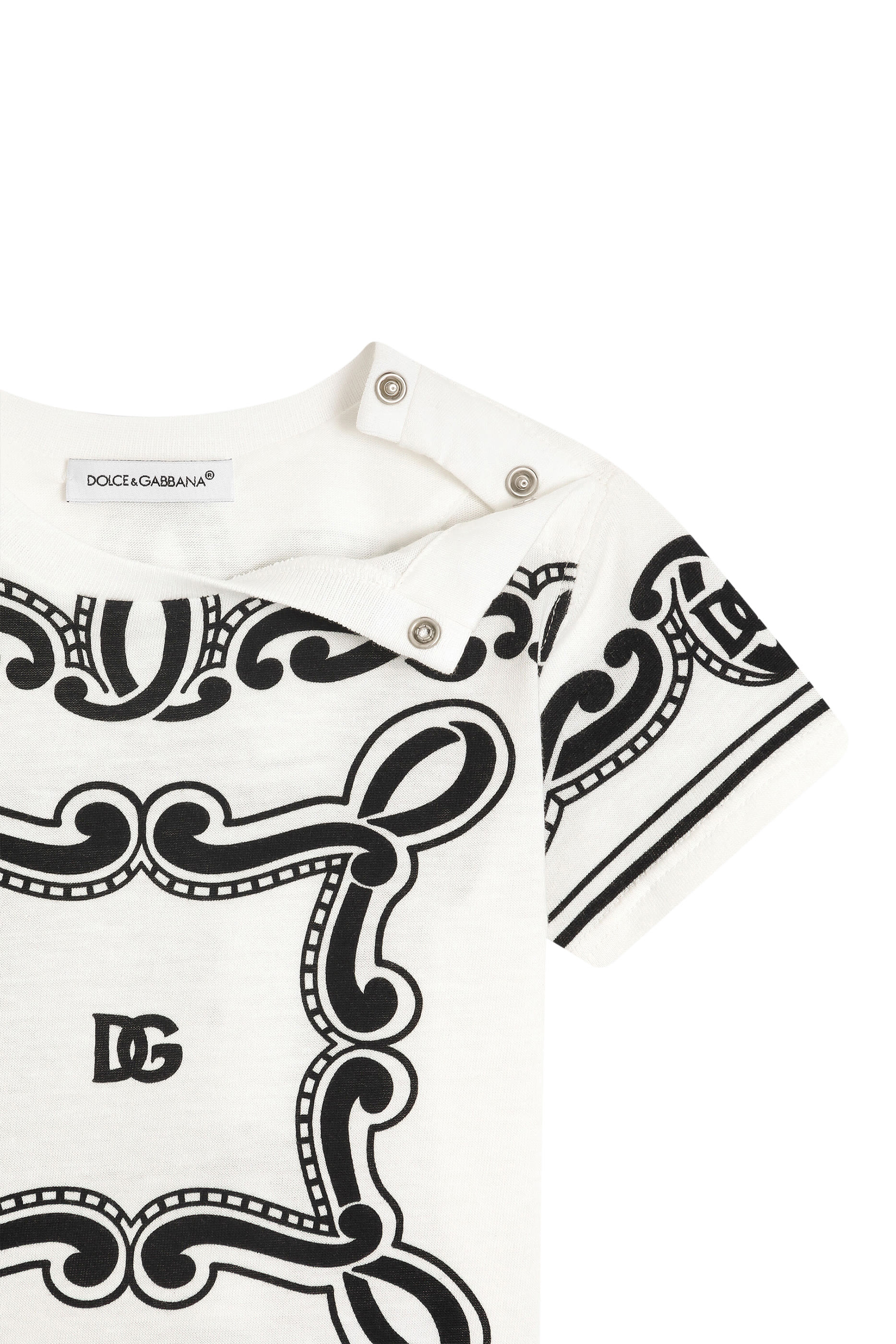 Bandanna Print Jersey T-Shirt