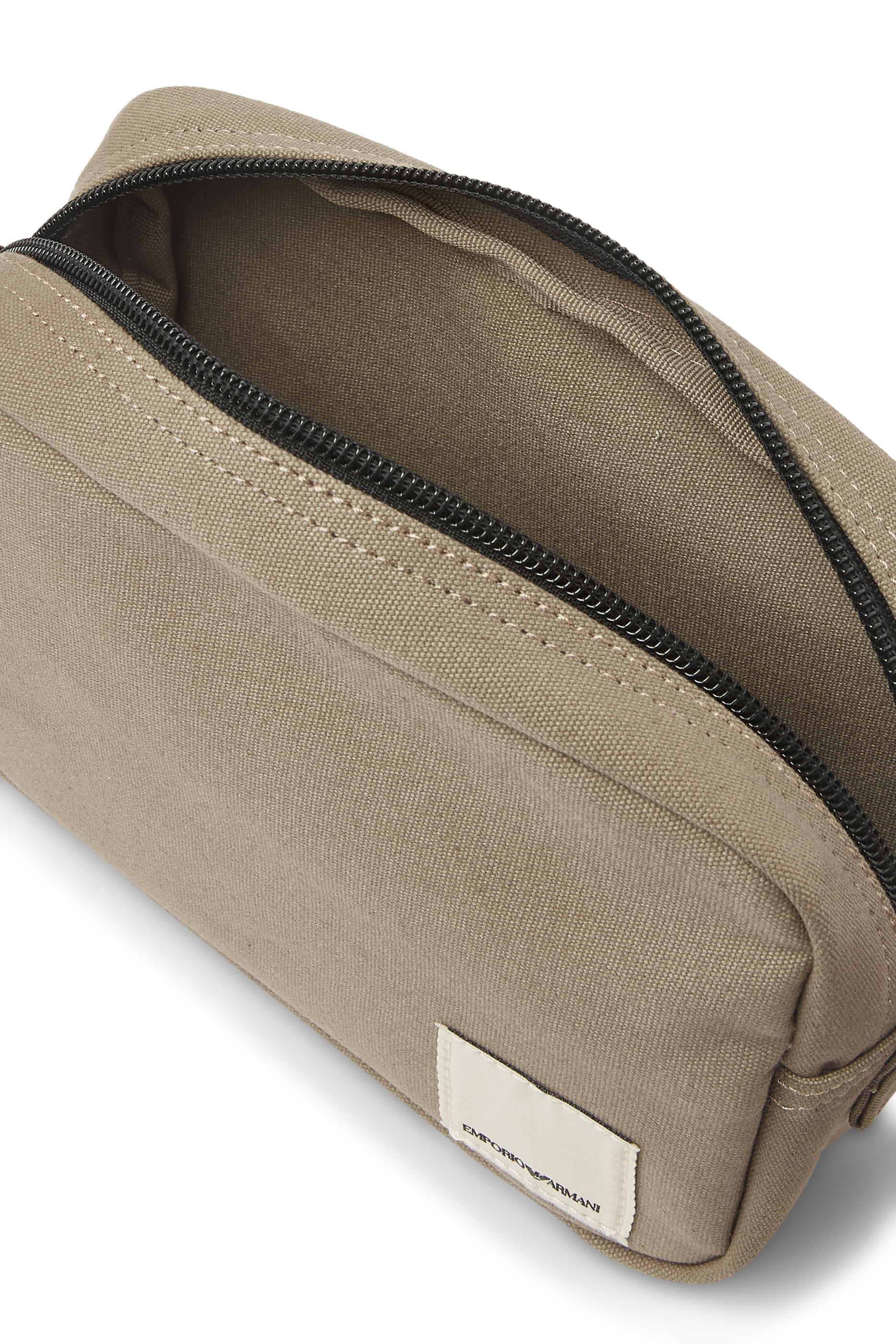 EA Logo Patch Crossbody Bag