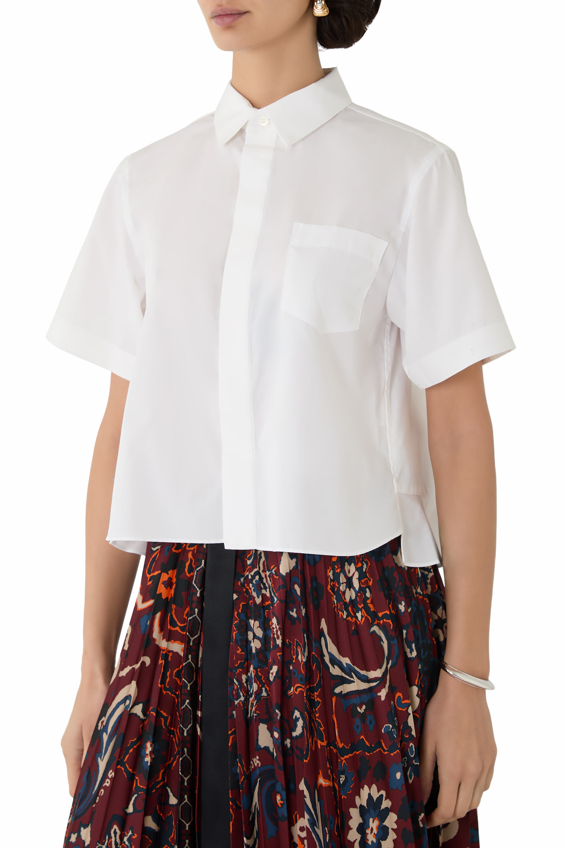 Cotton Poplin Shirt 