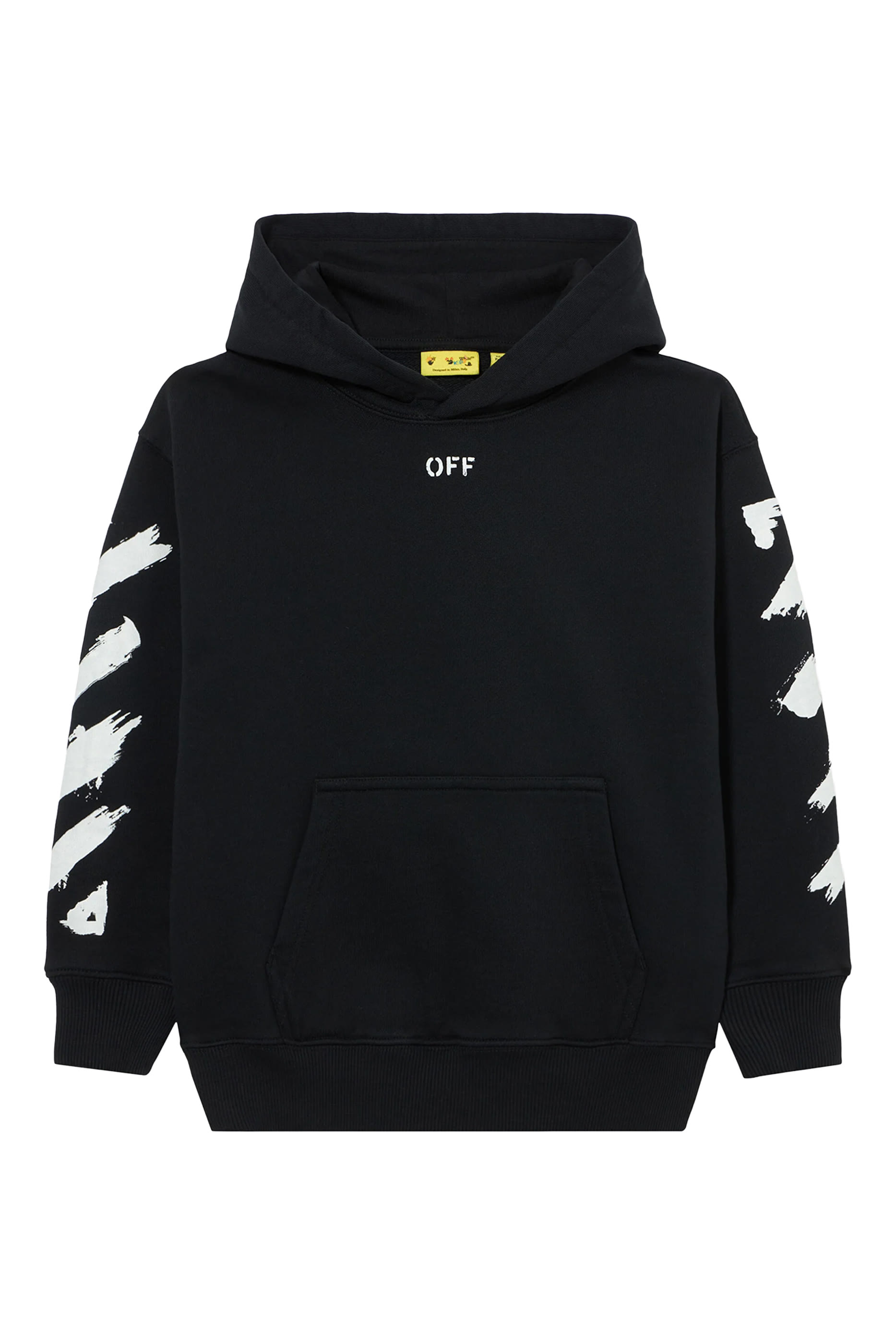 Kids Diagonal Paint Hoodie