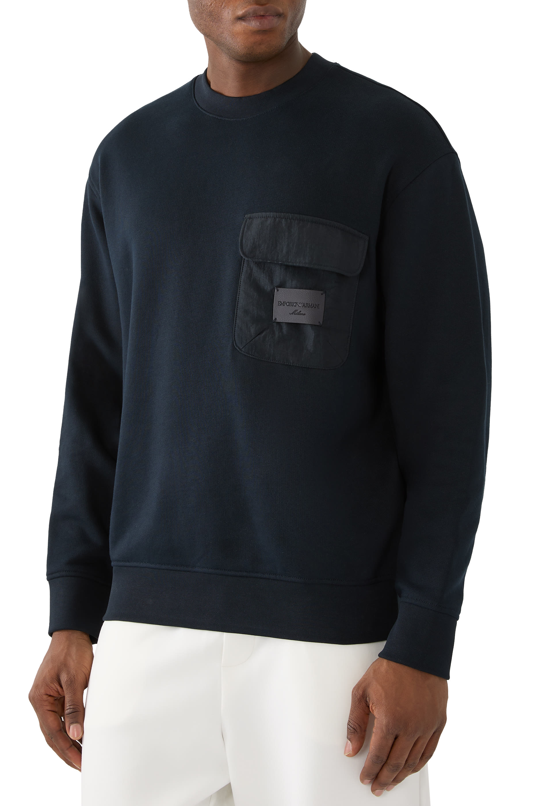 Chest Pocket Sweatshirt