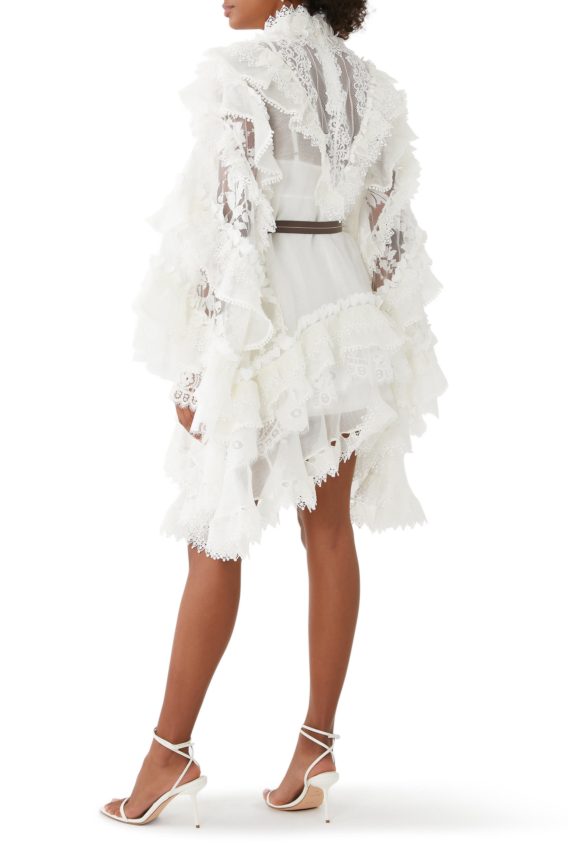 Crush Heart Trim Mini Dress