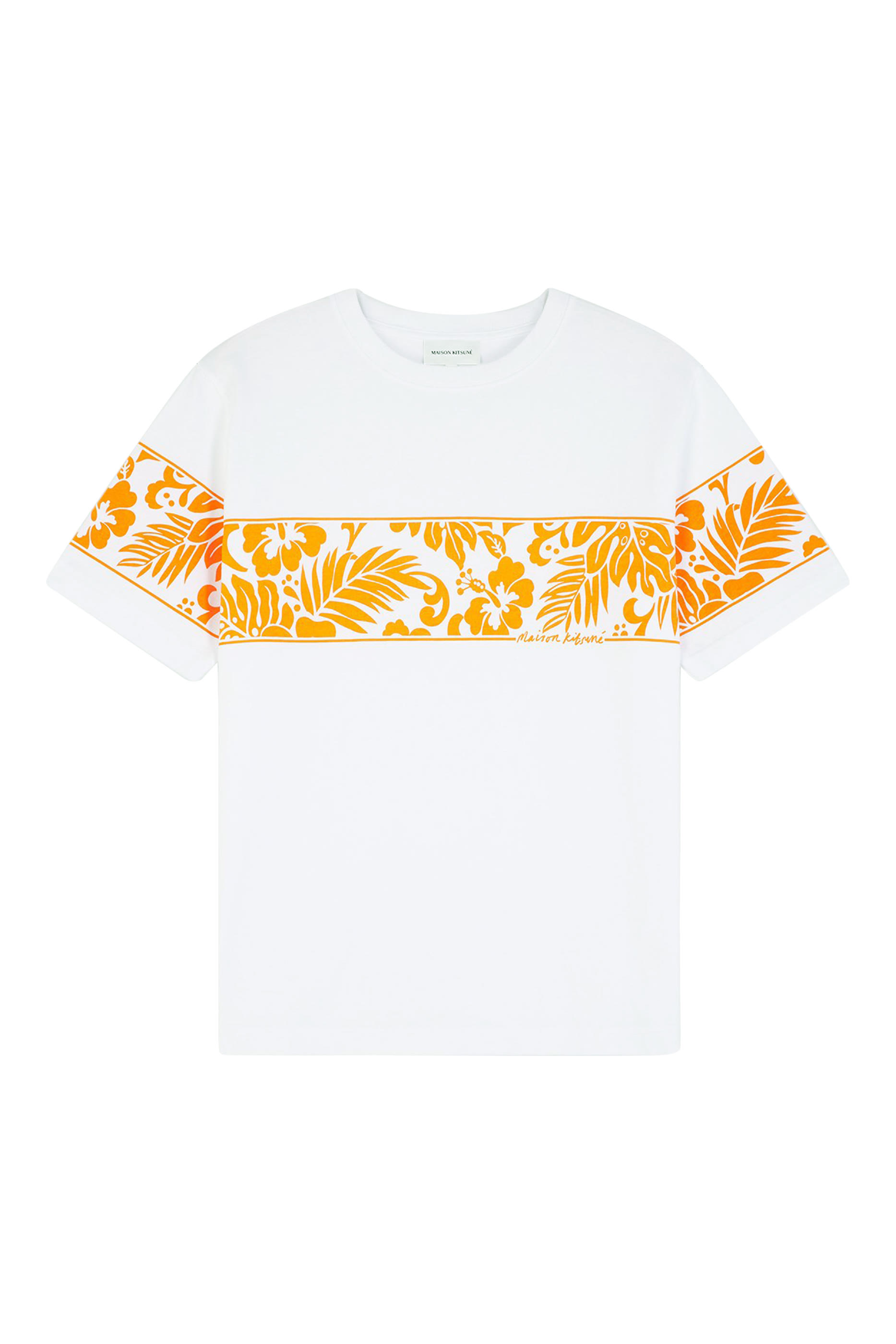 Tropical Band Comfort Cotton T-Shirt