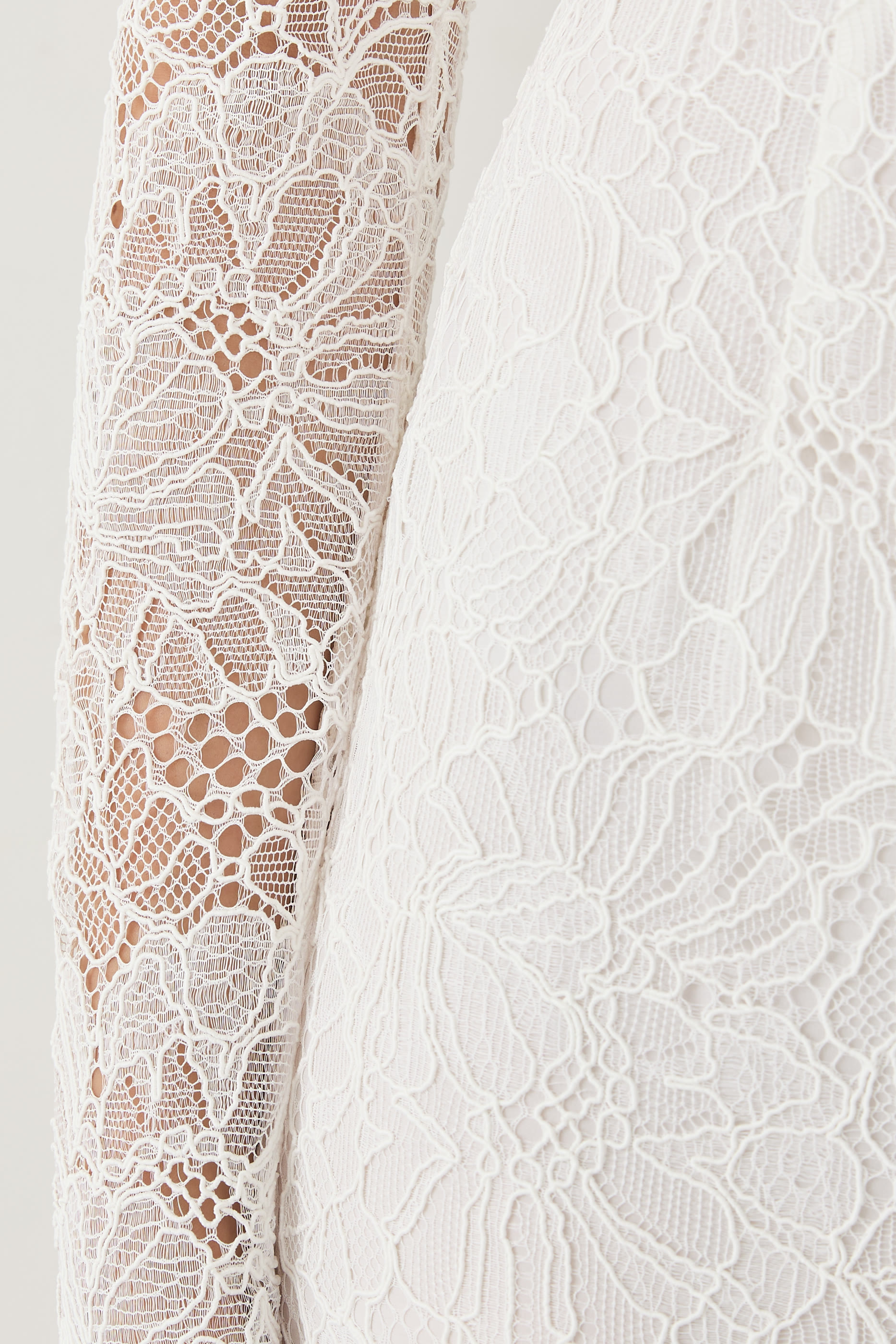 Lace Open Back Maxi Dress