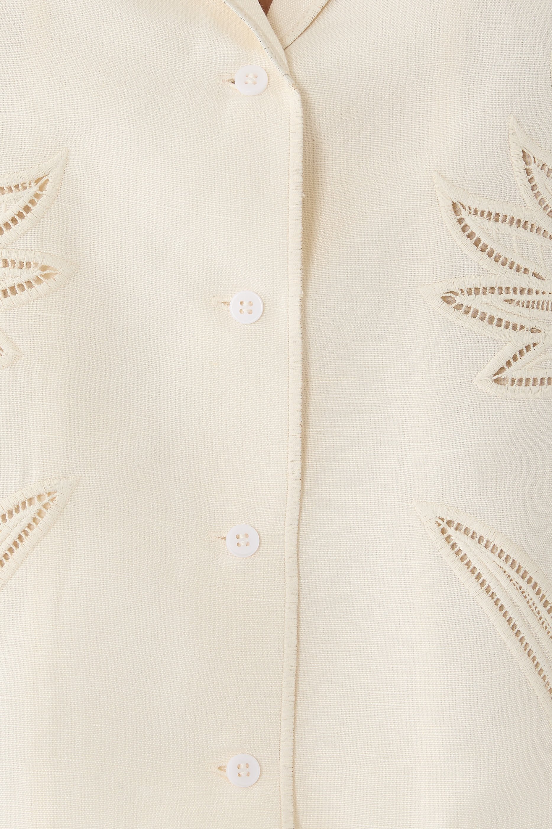 Louisa Embroidered Camp Shirt