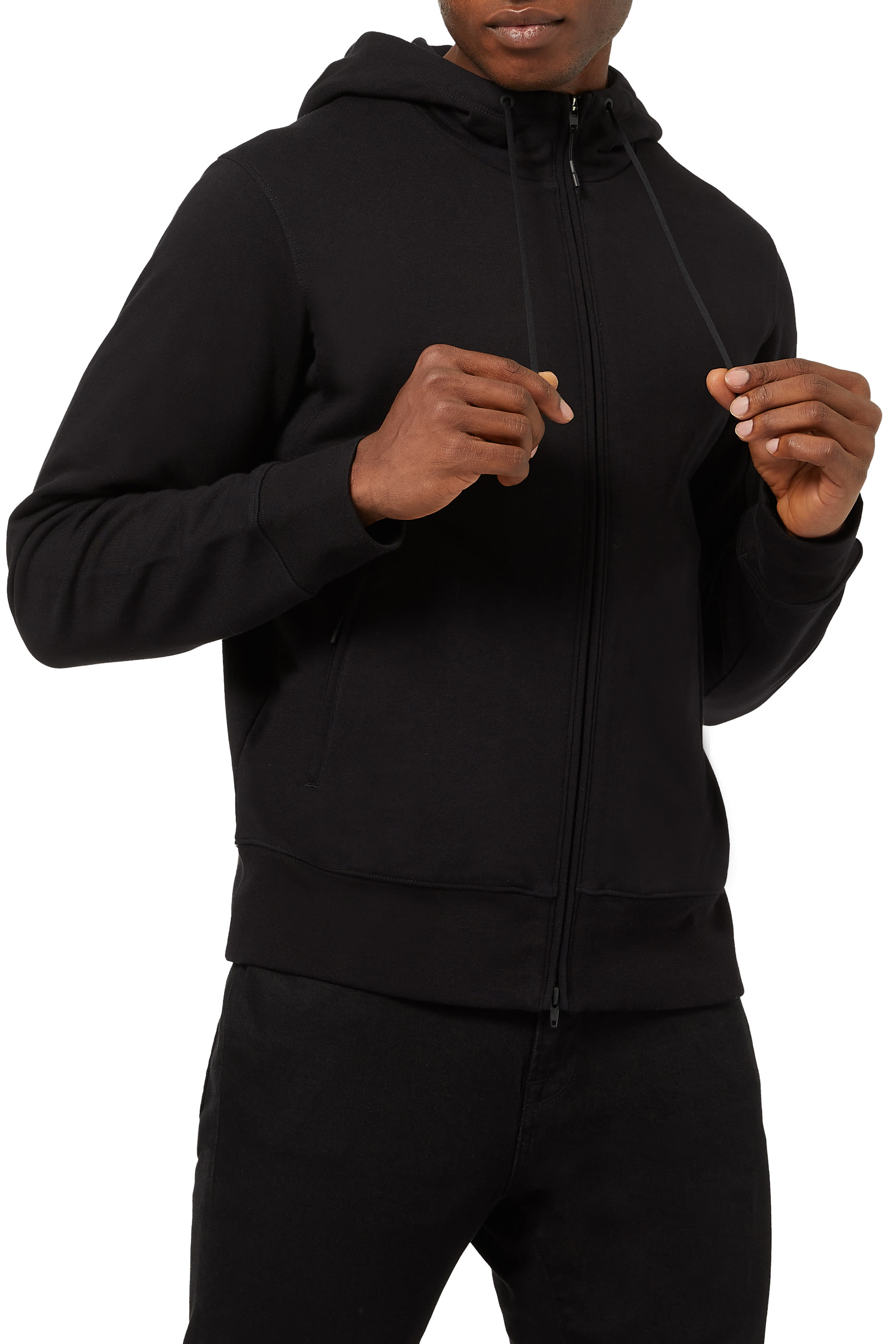 Back Logo Full Zip Hoodie