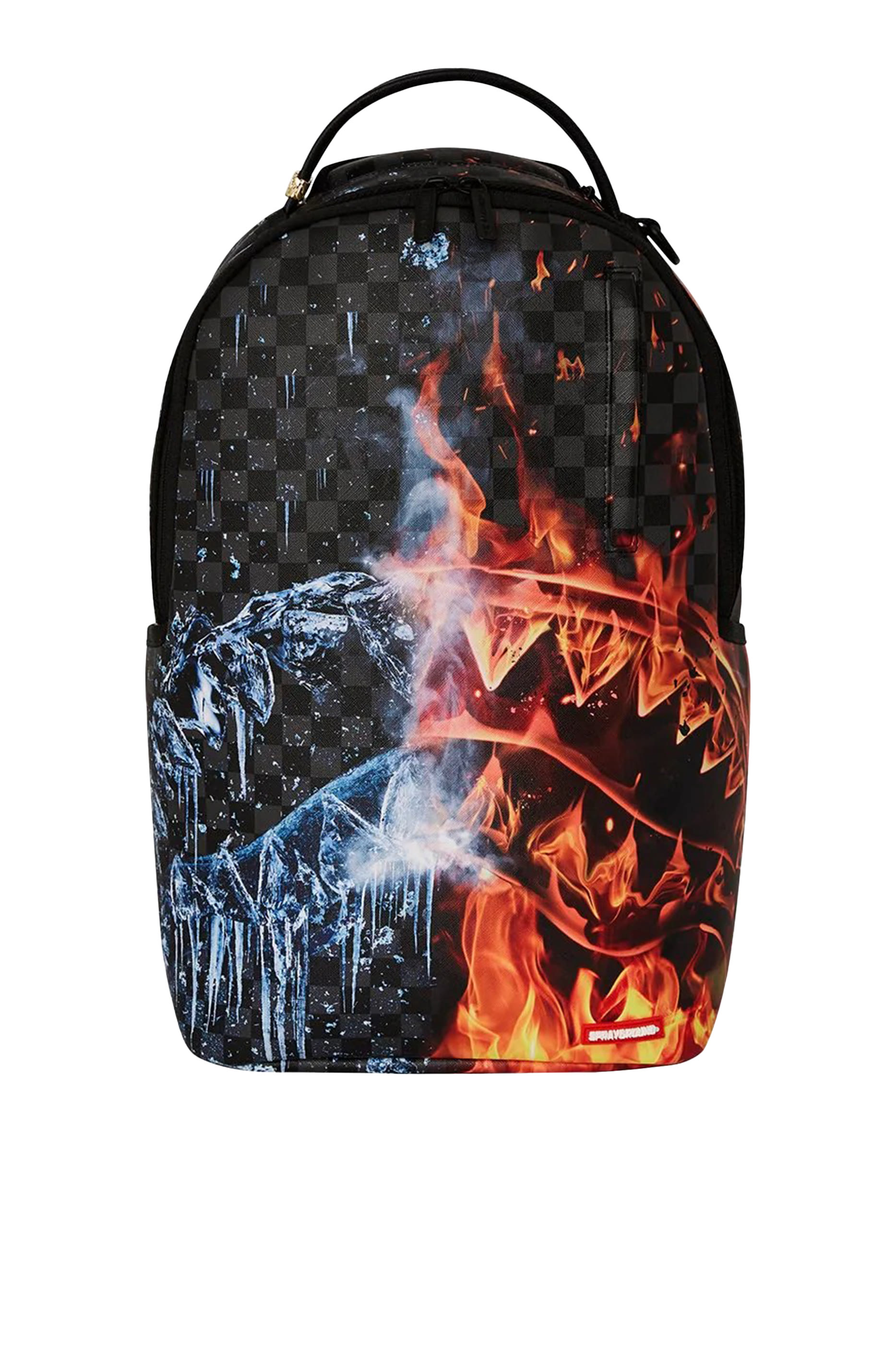 Kids Fire and Ice Shark Backpack