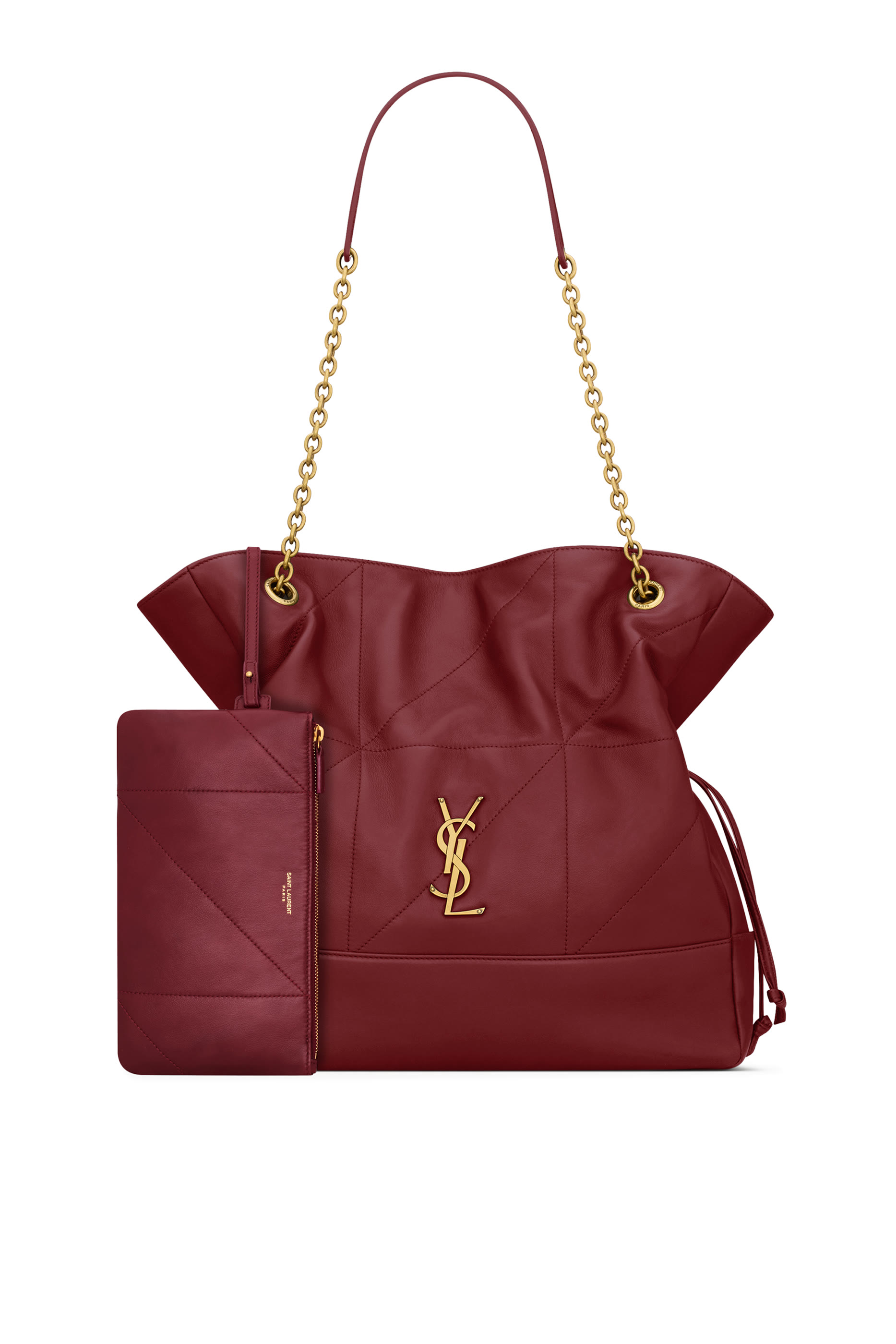 Jamie Shopping Bag In Lambskin