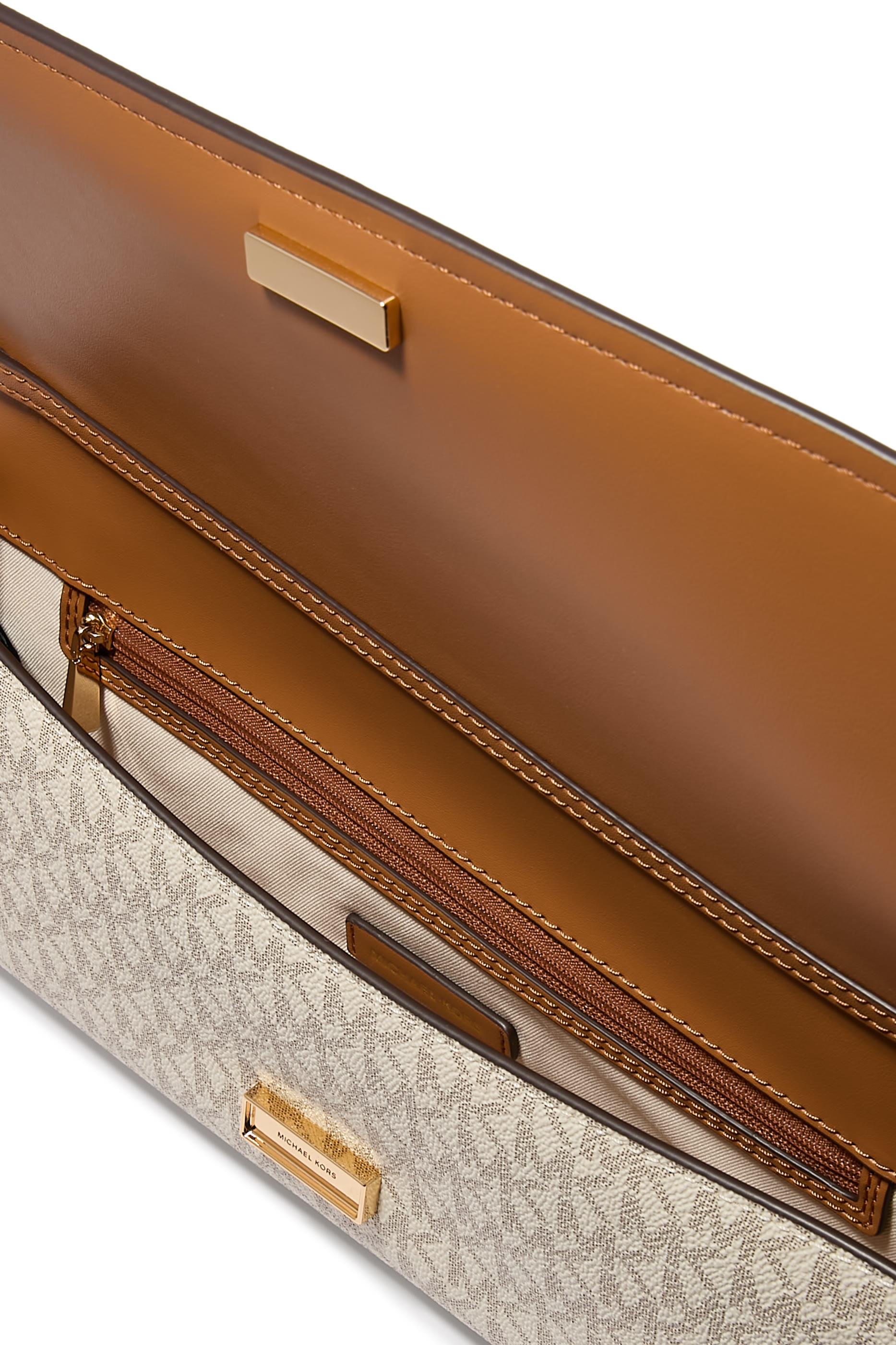 Hamilton Moderne Medium Signature Logo Clutch 